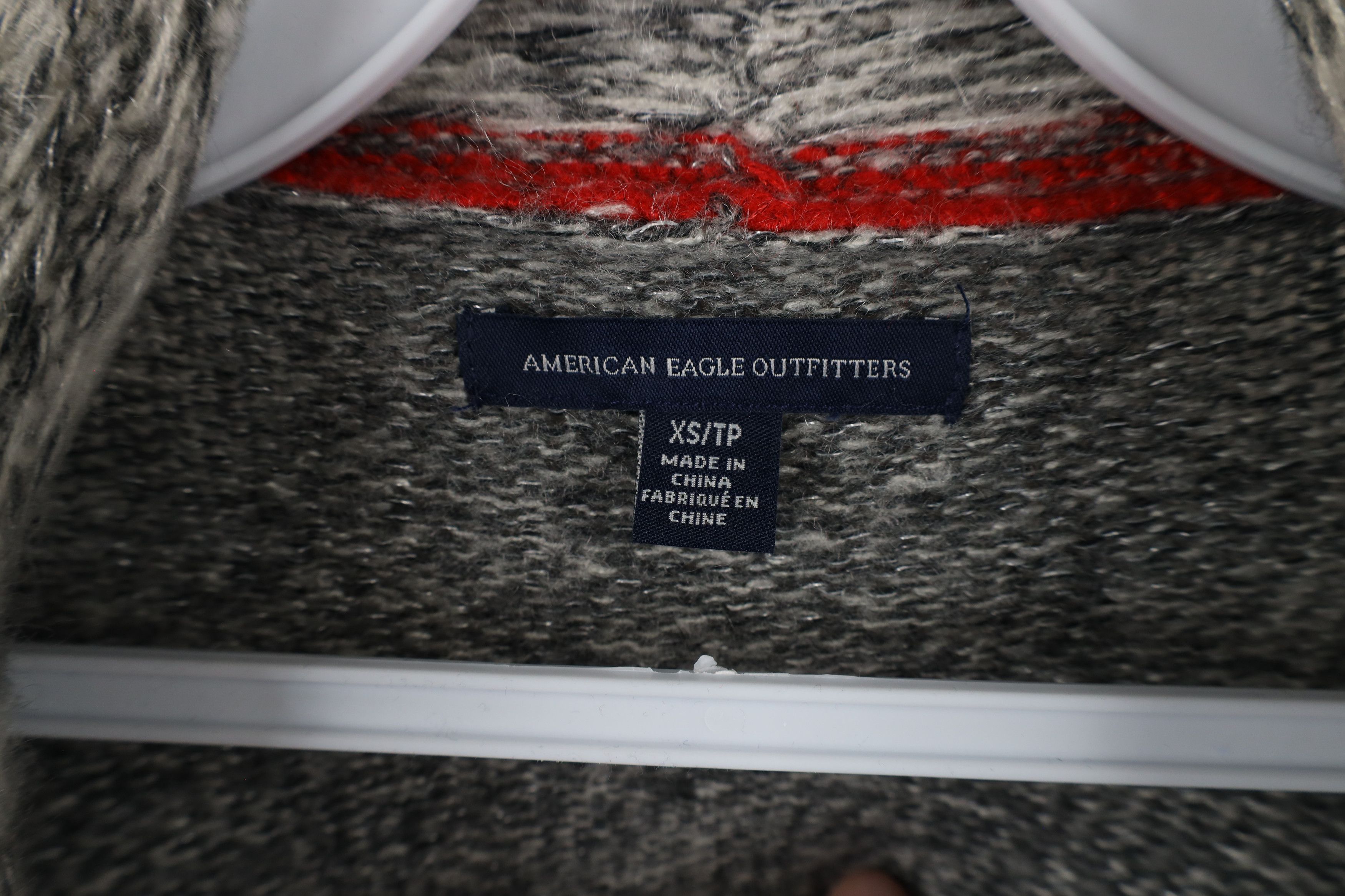 American Eagle Outfitters × Vintage Deadstock Vintage Y2K American Eagle Front Cardigan Sweater Size XS / US 0-2 / IT 36-38 - 5 Thumbnail