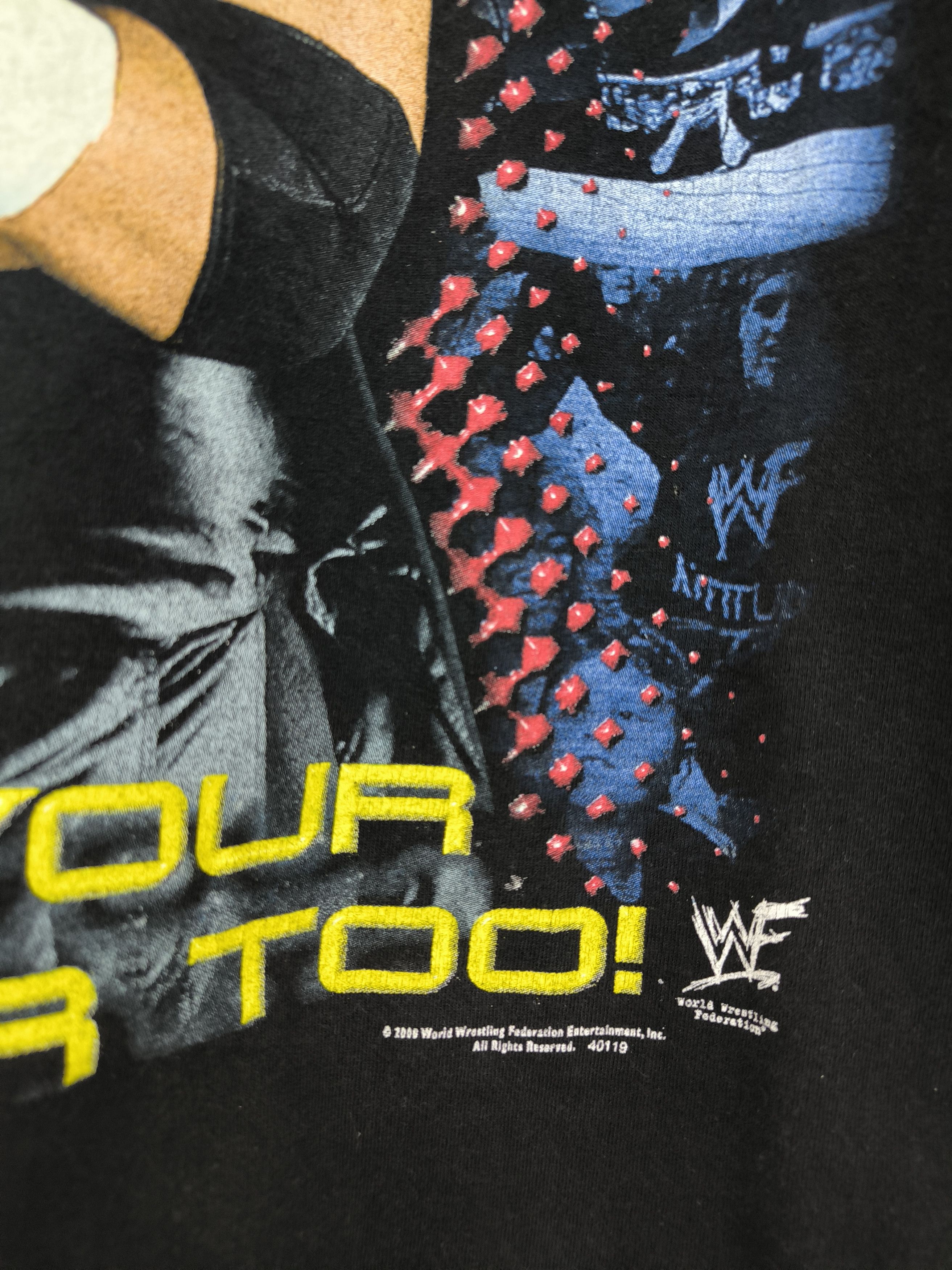 WWF Vintage 2000s WWF Rikishi Size US XL / EU 56 / 4 - 4 Thumbnail