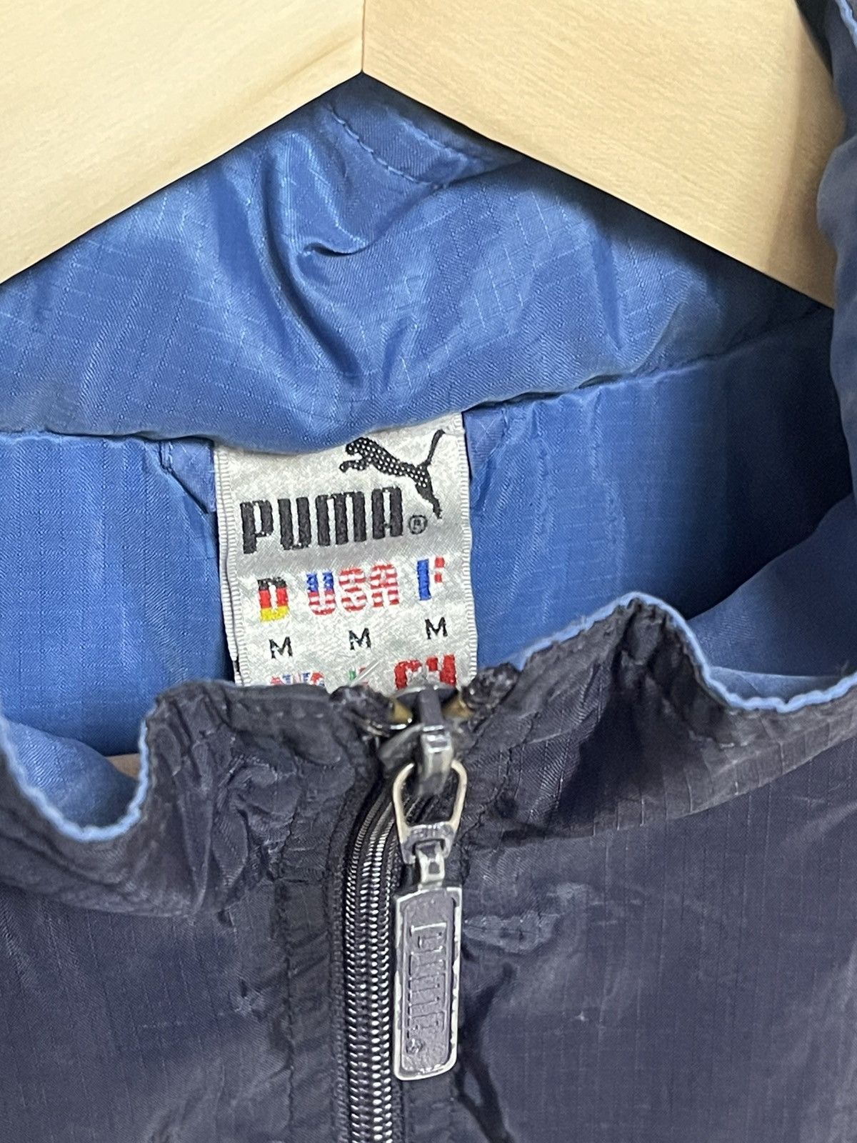 Puma × Vintage Vintage Puma Windbreaker 90s Size US M / EU 48-50 / 2 - 3 Thumbnail