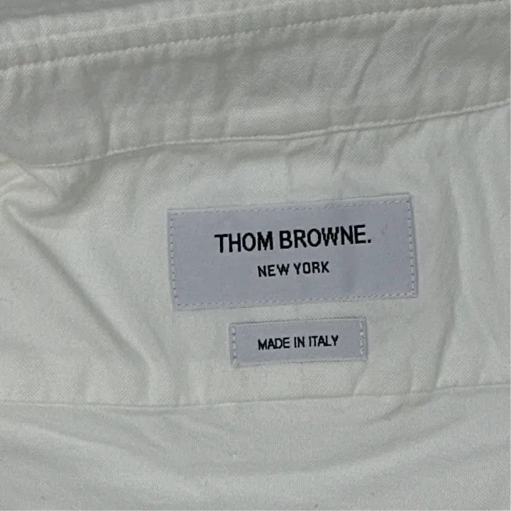 Thom Browne Thom Browne Classic Long Sleeve Oxford Shirt -2507 Size US M / EU 48-50 / 2 - 3 Thumbnail