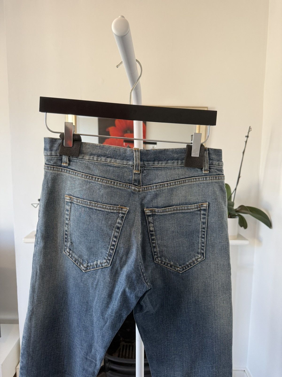 Saint Laurent Paris FW15 Saint Laurent D02 Skinny-Fit Denim Jeans Size US 31 - 6 Thumbnail