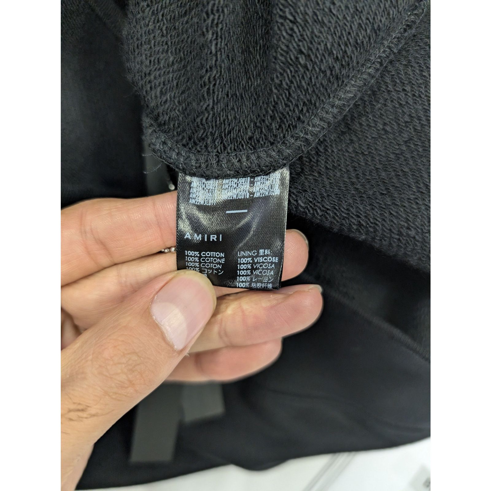 Amiri o1rshd1 Wes Lang Solar Kings Hoodie in Black Size US S / EU 44-46 / 1 - 19 Thumbnail
