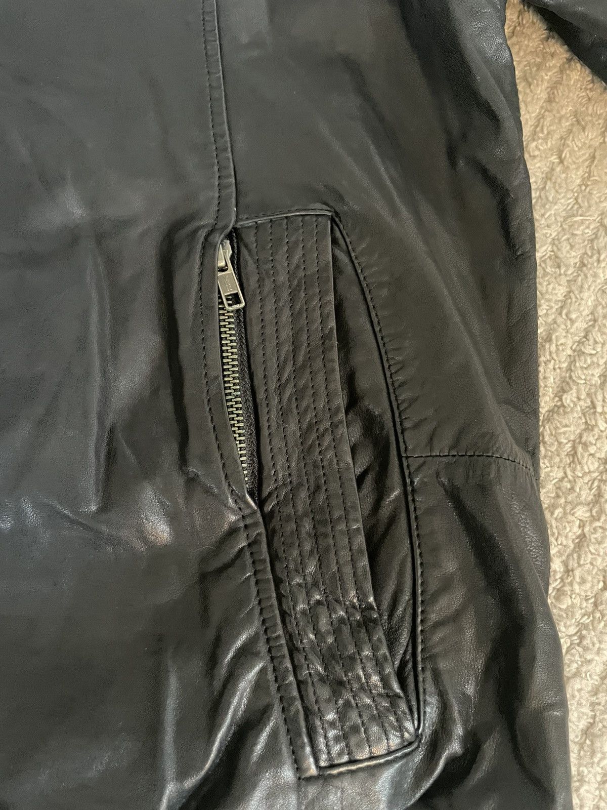 Helmut Lang Helmut Lang sheepskin jacket with woolen collar Size US M / EU 48-50 / 2 - 17 Thumbnail
