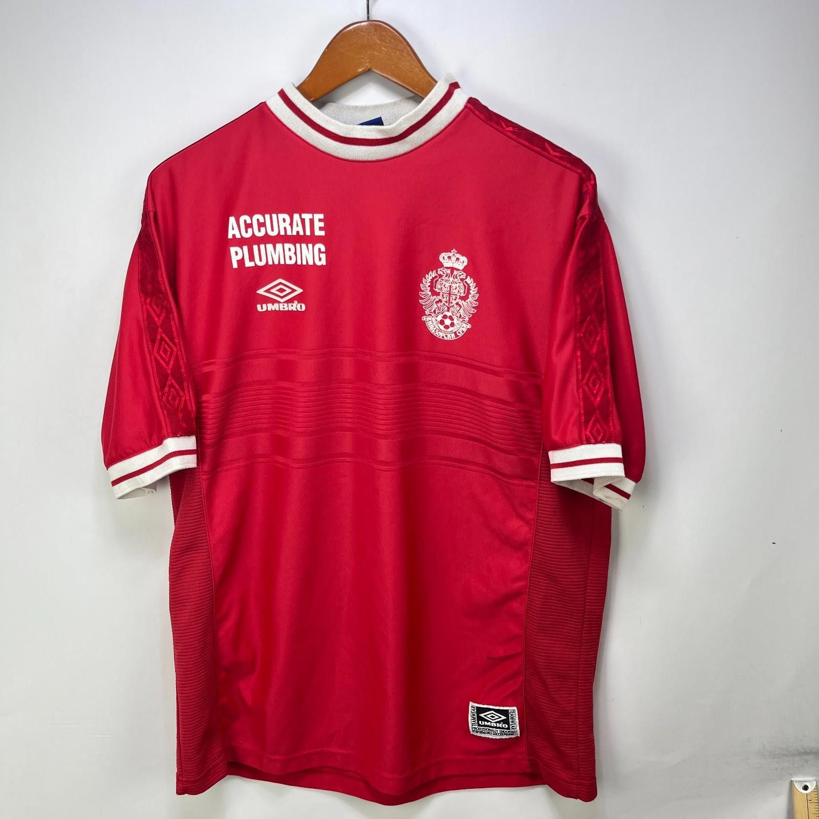 Umbro Vintage 90s Umbro Serbia Yugoslavia Team Soccer Jersey Large Size ONE SIZE - 1 Thumbnail