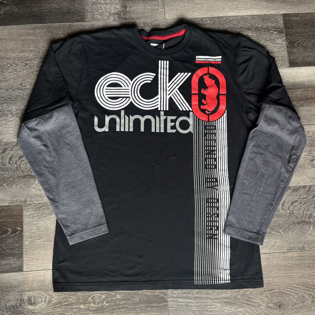 Vintage 2000s Ecko Unlimited Affliction Style Longsleeve Tee Vintage 2000s Ecko Unlimited Affliction Style Longsleeve Tee