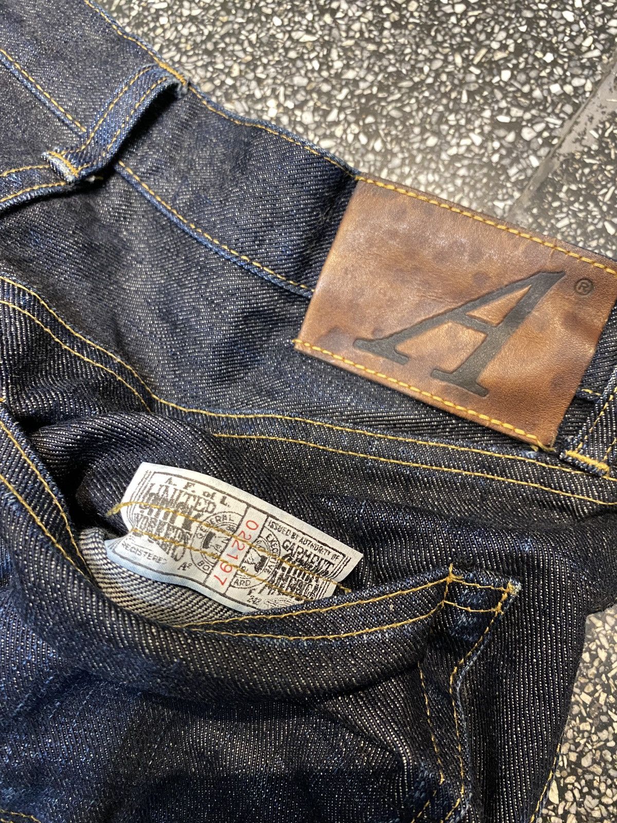 ANATOMICA × Japanese Brand Anatomica, High Waisted 618 Original Seamless Denim Indigo Size US 31 - 8 Thumbnail