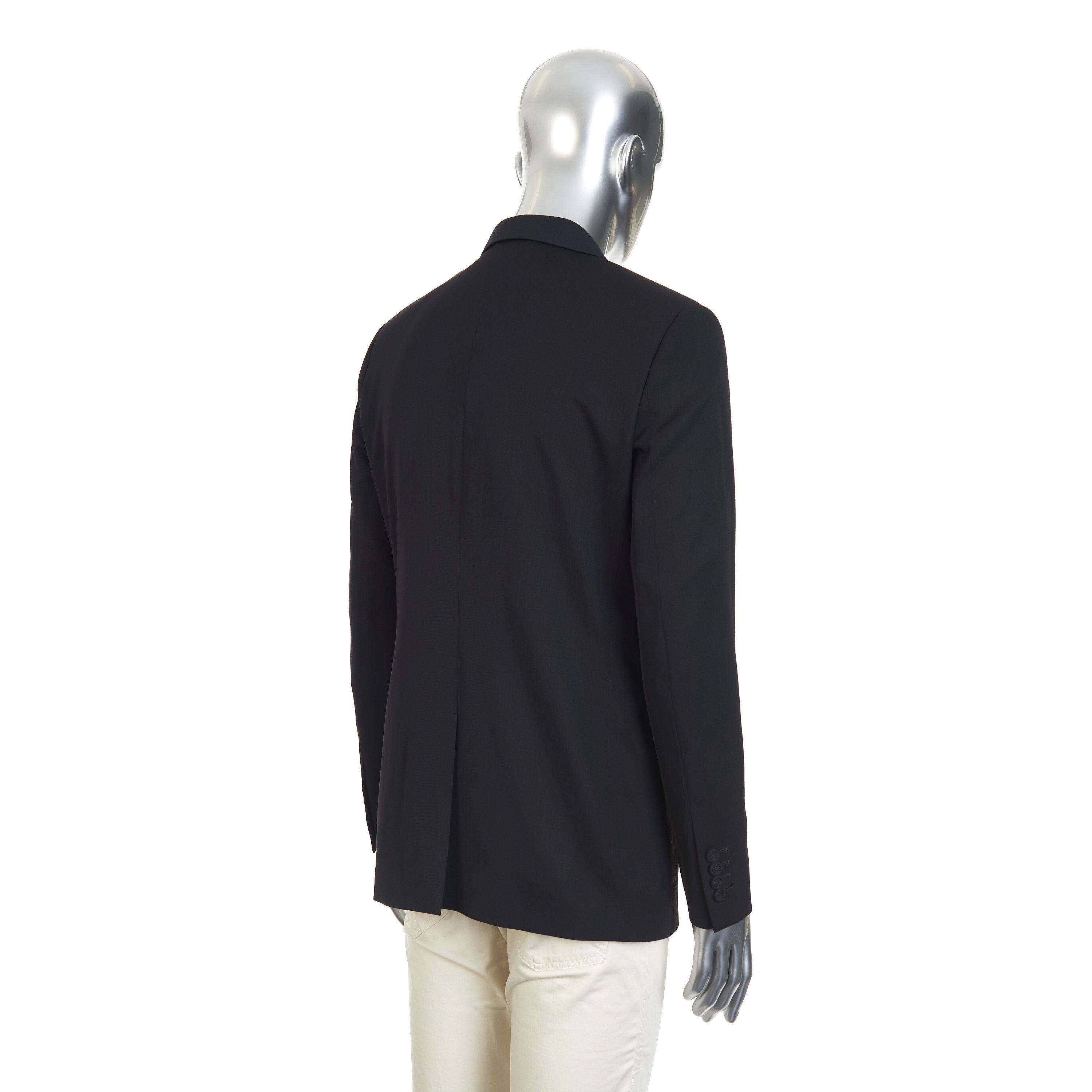 Dior Officers Jacket In Virgin Wool With Embroidered Stars Size 38R - 7 Thumbnail
