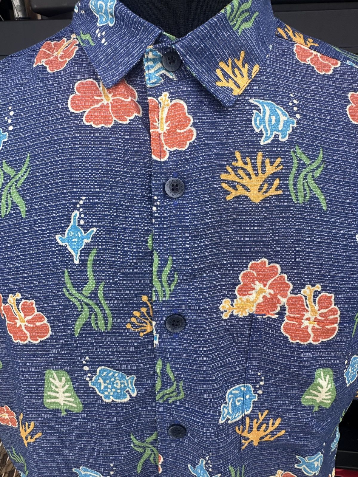 Kahala Kahala Pokai Bay "Hawaii Business Black Book "Ocean Men's M Size US M / EU 48-50 / 2 - 3 Thumbnail