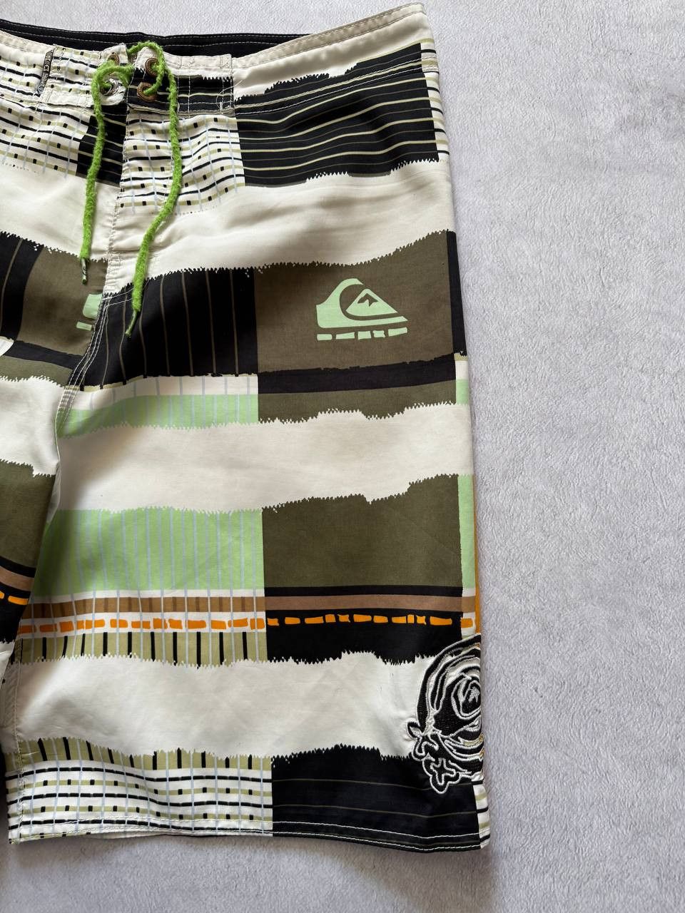 Quiksilver Y2K Quiksilver Surfwear Baggy Graphic Swim Board Surf Shorts Size US 36 / EU 52 - 4 Thumbnail