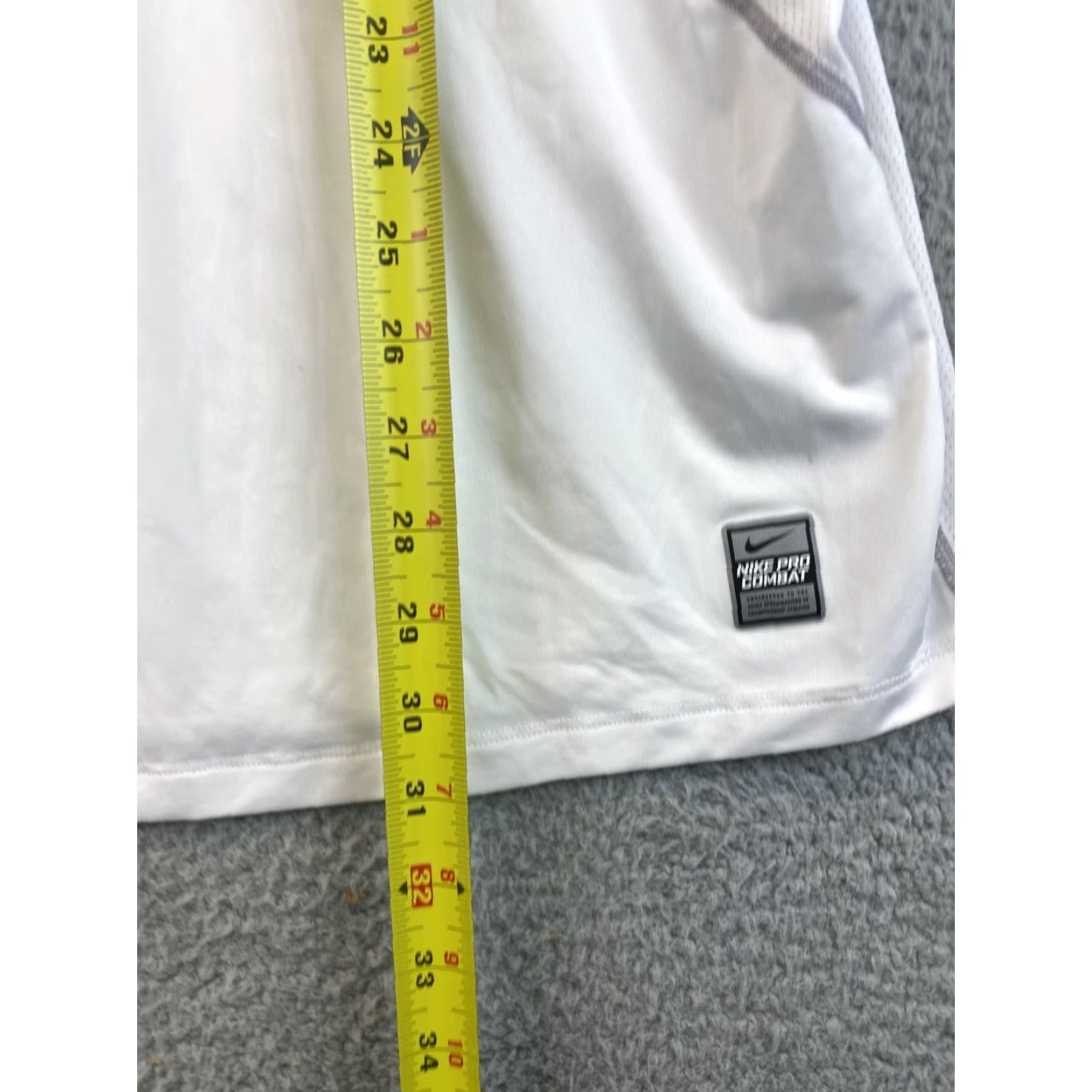Nike Nike Pro Stretch T-Shirt White Mens 2XL Size US XXL / EU 58 / 5 - 7 Thumbnail