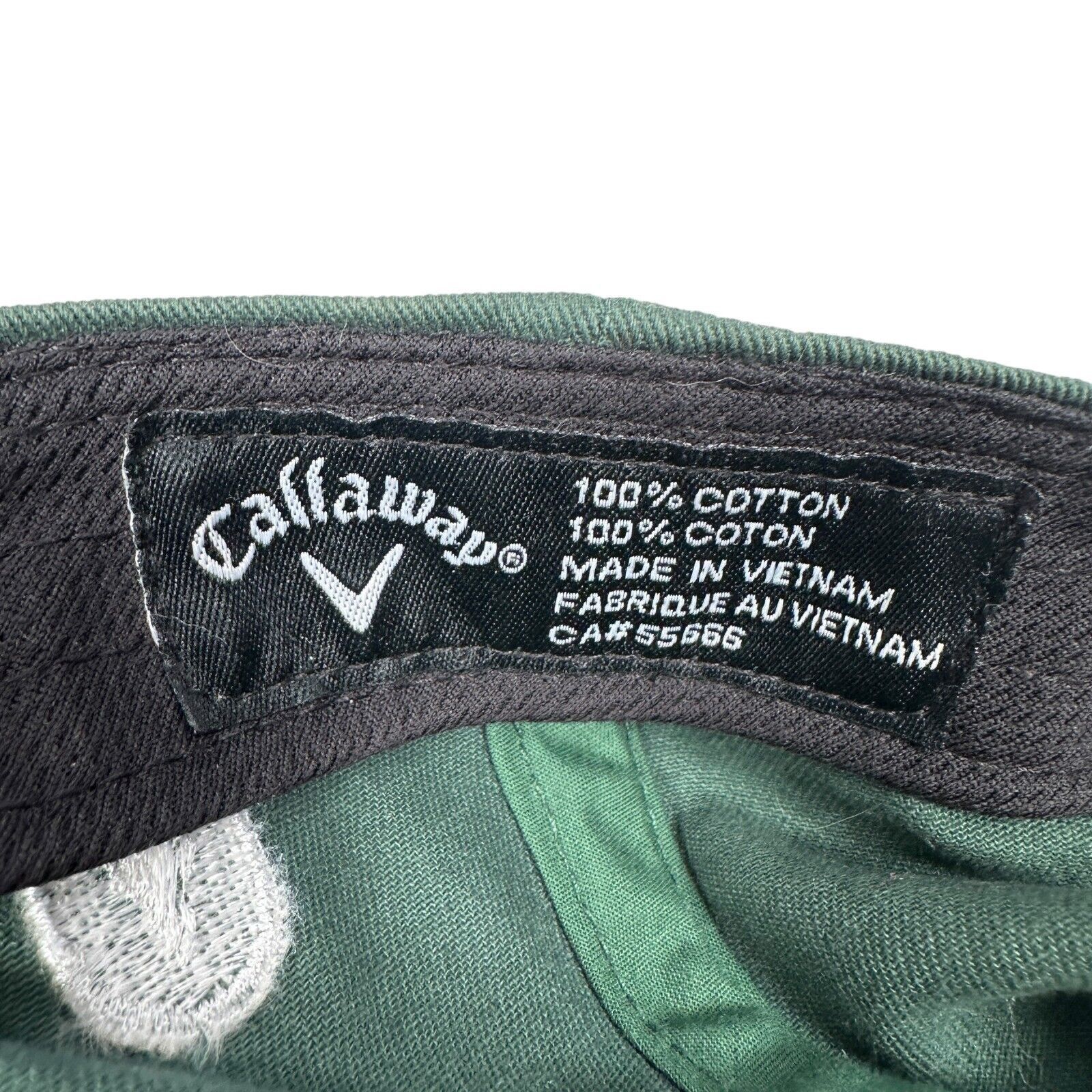Callaway Callaway Dad Golf Hat Men Green Cotton Riverton Country Club Size ONE SIZE - 8 Thumbnail