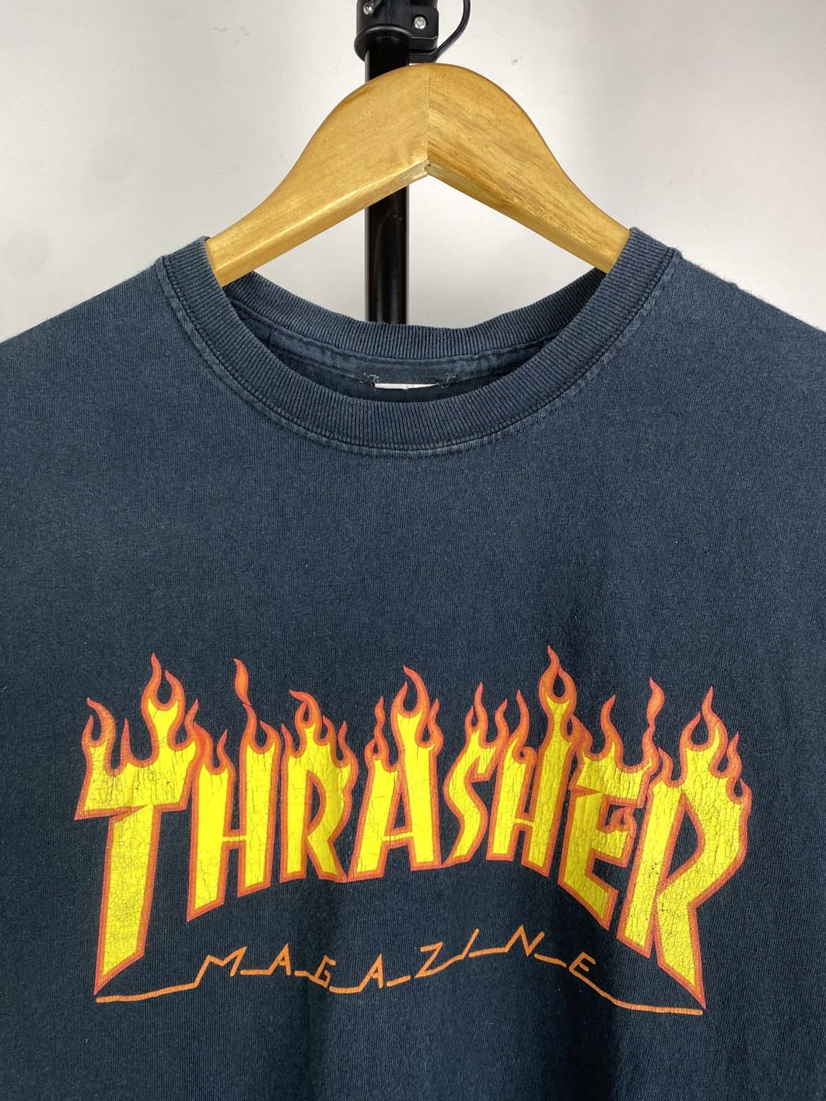 Thrasher × Vintage Thrasher MGZN 00s Vintage Logo T-Shirt Size US S / EU 44-46 / 1 - 3 Thumbnail