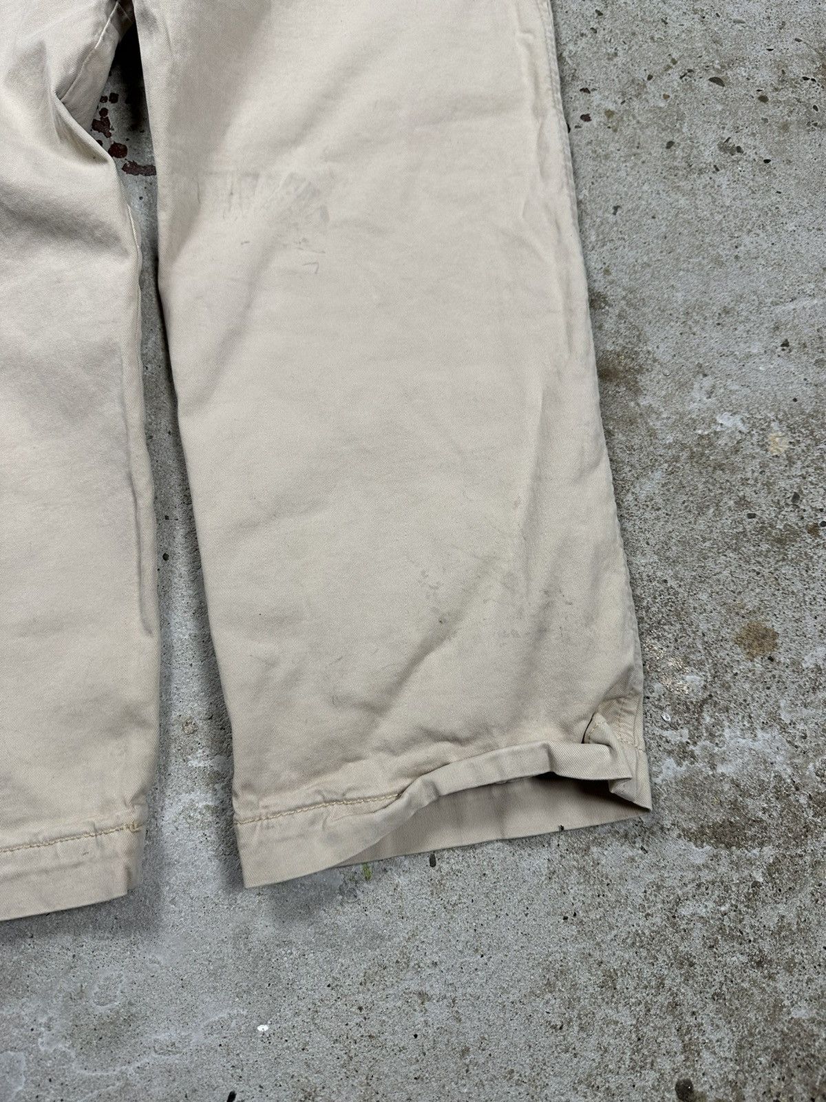 Carhartt Carhartt Beige Lawton Pant Dirty Pants Size US 33 - 12 Thumbnail