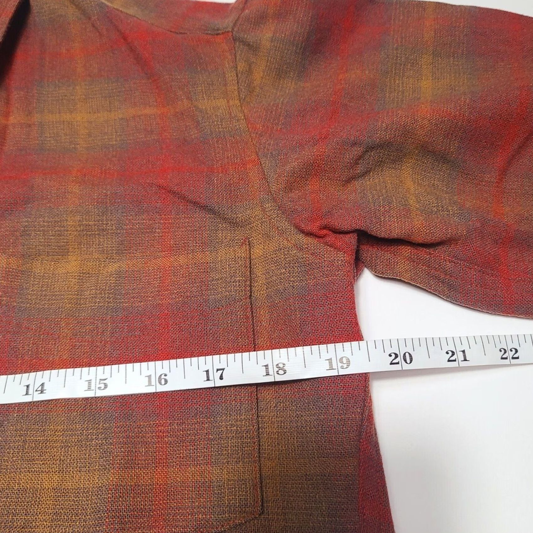 Pendleton VINTAGE Pendleton Shirt Plaid Wool Flannel Button-Up Long Sleeve Men Small Collared 70s Christmas Red California Roos Atkins Size US S / EU 44-46 / 1 - 7 Thumbnail