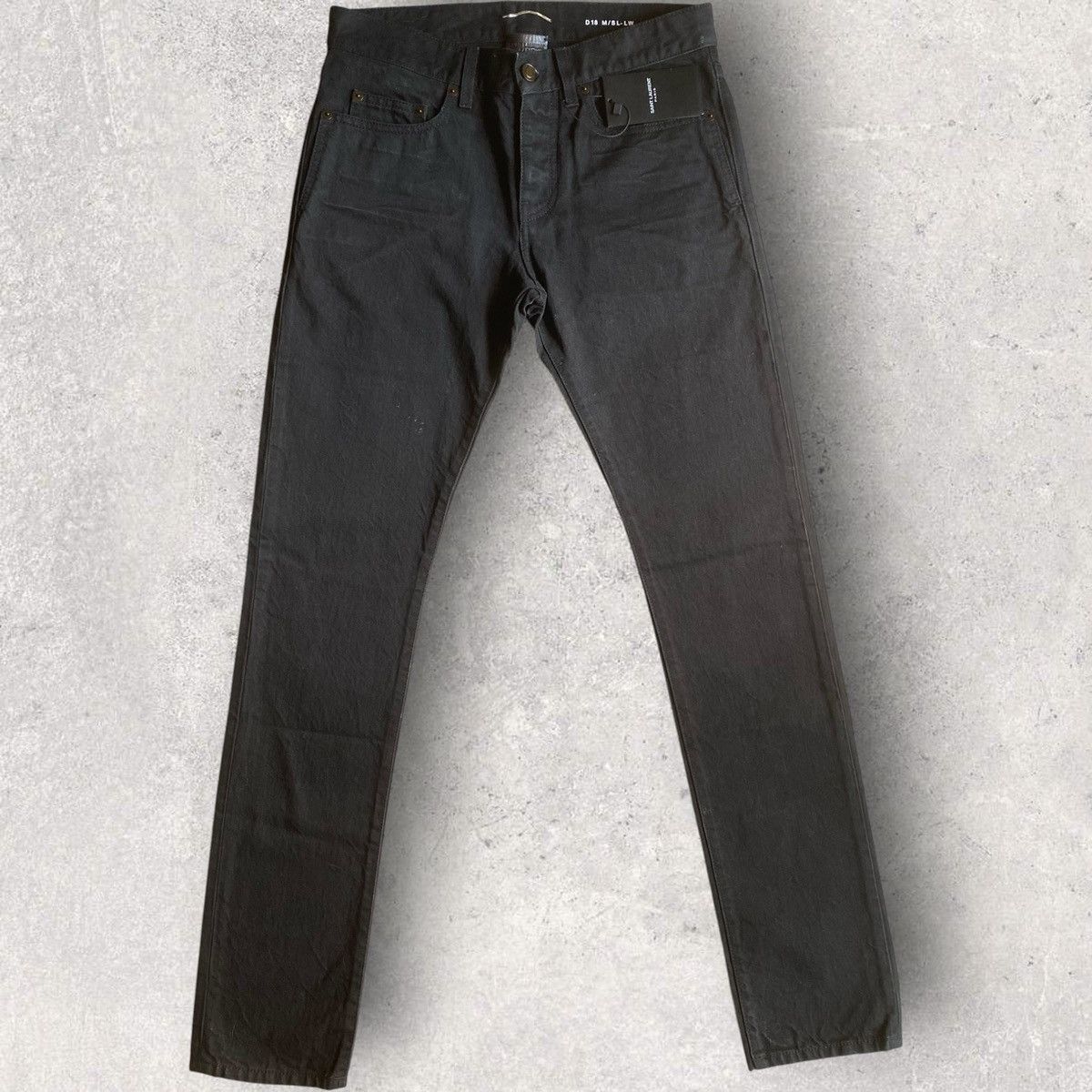 Saint Laurent Paris SLP D18 Low Waist Slim Fit Jeans Size US 29 - 3 Thumbnail
