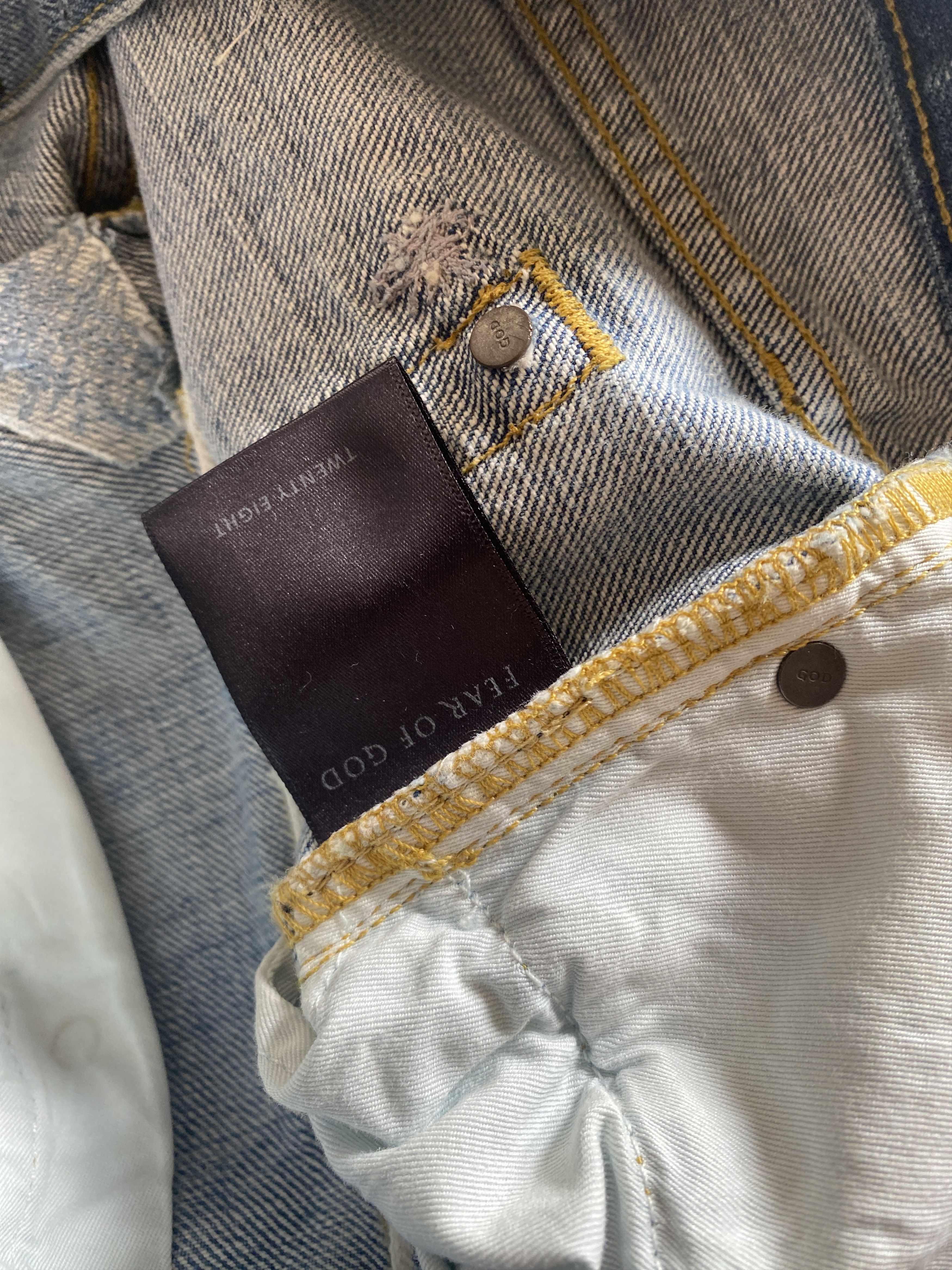 Fear of God NWT Fear of God Second Batch Vintage Denim Jeans fourth Size US 28 / EU 44 - 4 Thumbnail