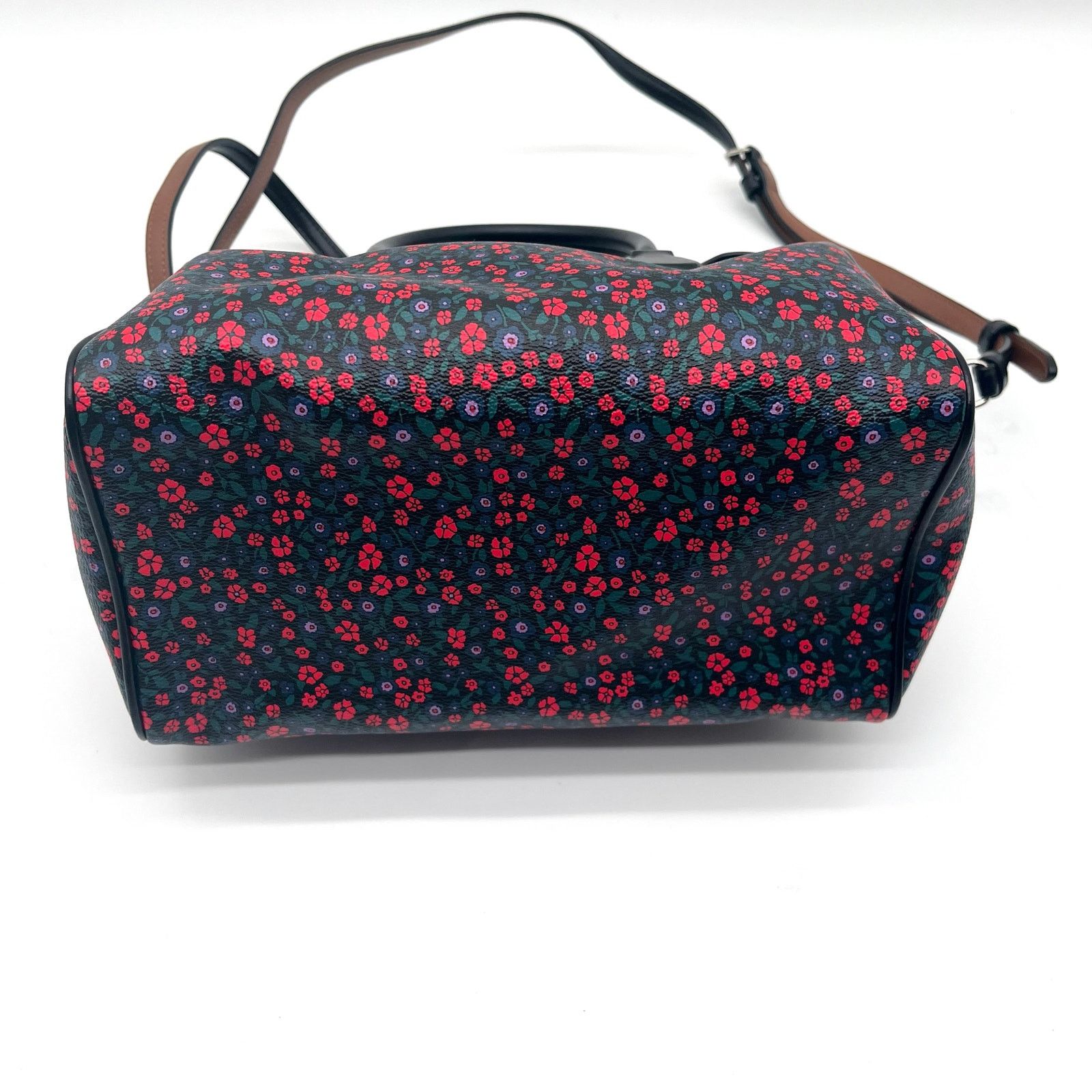 Coach COACH Leather Satchel Mini Bennett Floral Ranch RETAILS $295 Size ONE SIZE - 7 Thumbnail