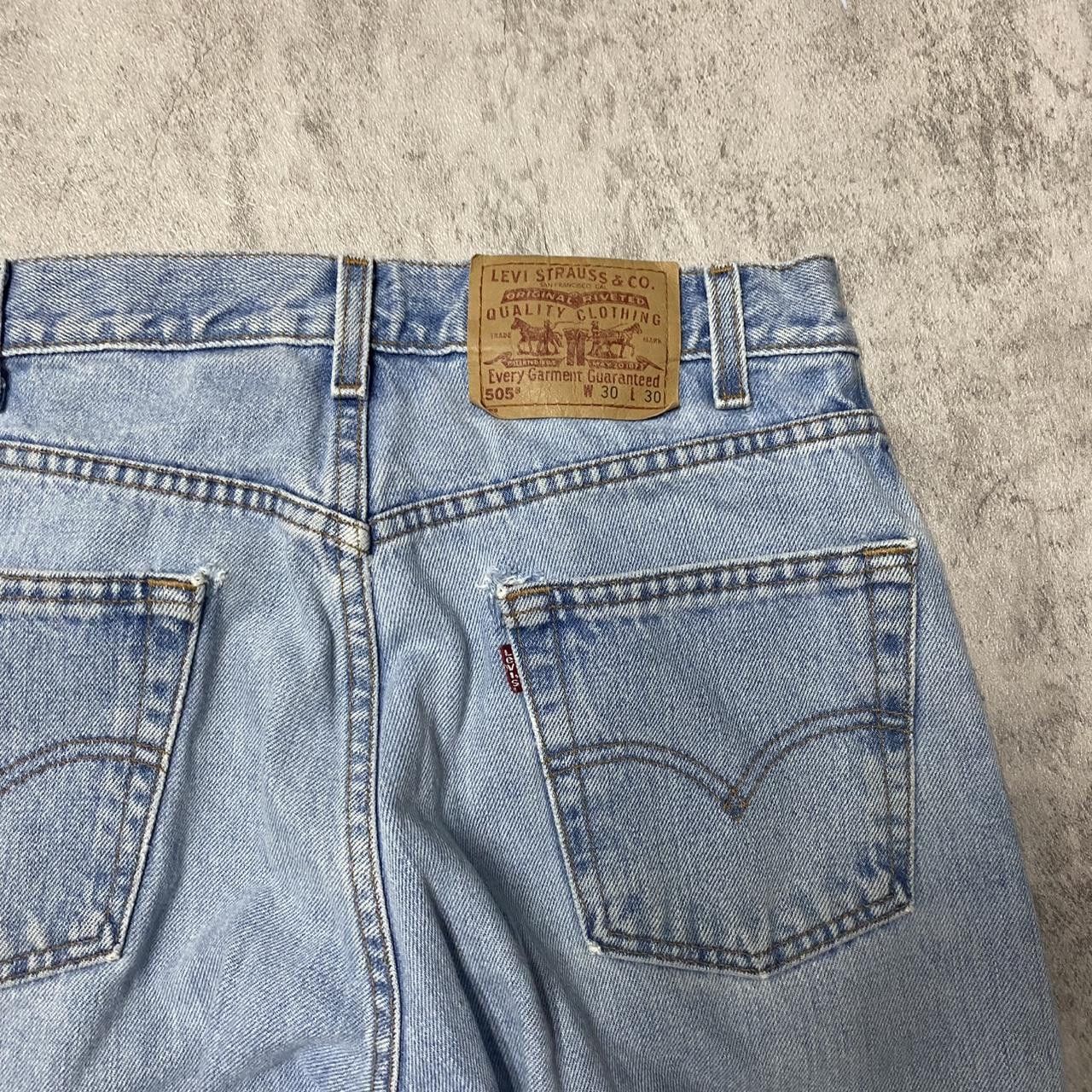 Levi's Levi's 505 blue denim jeans jeans Size 30" / US 8 / IT 44 - 7 Thumbnail