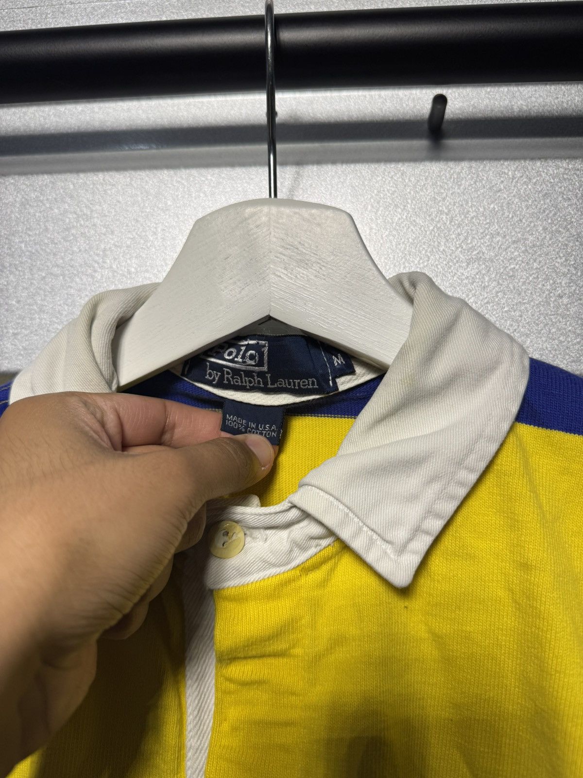Polo Ralph Lauren Vintage Polo Ralph Lauren rugby longsleeve Size US M / EU 48-50 / 2 - 6 Thumbnail