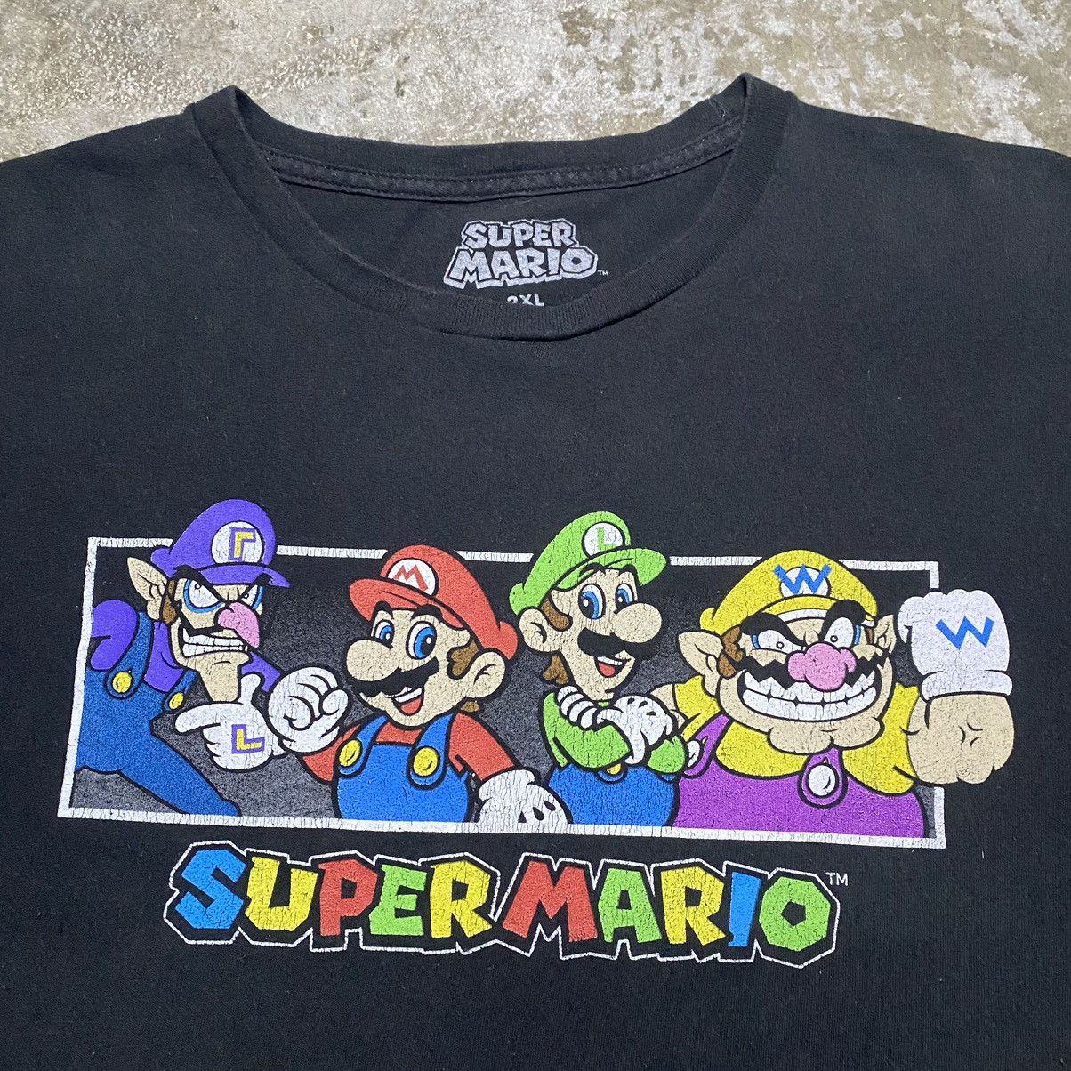 Nintendo SUPER MARIO BOX LOGO NINTENDO GAMES OVERSIZED T SHIRT Size US XXL / EU 58 / 5 - 4 Thumbnail