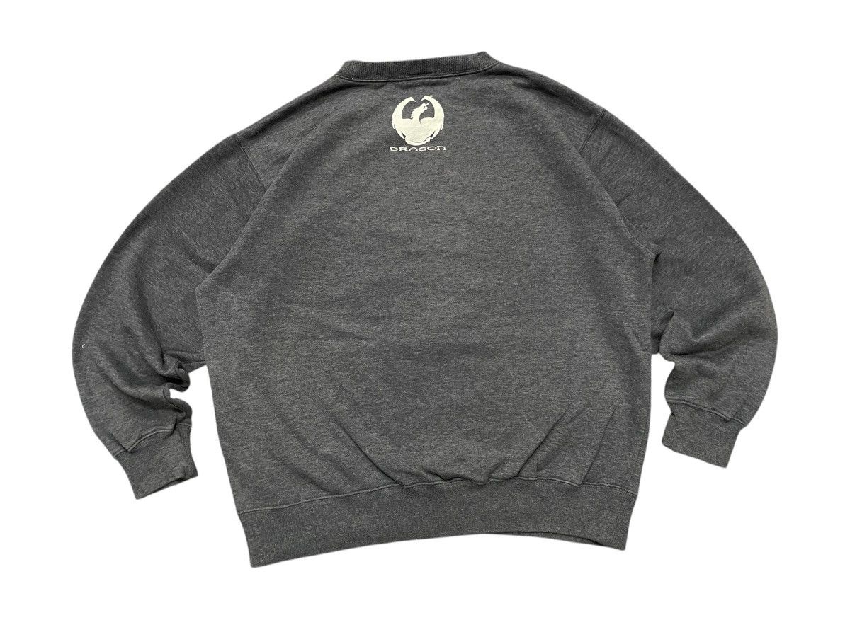 Vintage Y2K DRAGON SKATEBOARDING CREWNECK Size US M / EU 48-50 / 2 - 2 Thumbnail