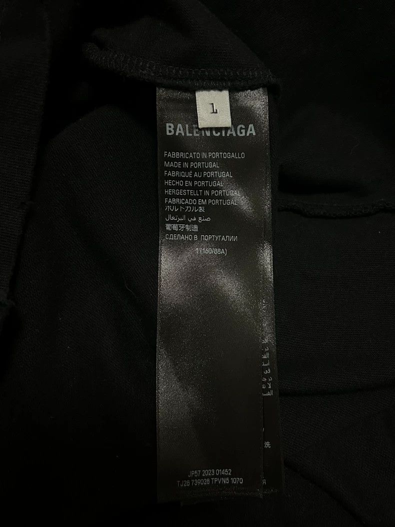 Balenciaga Balenciaga Black Gothic the Year of the Loong Flame Font L Size US S / EU 44-46 / 1 - 4 Thumbnail