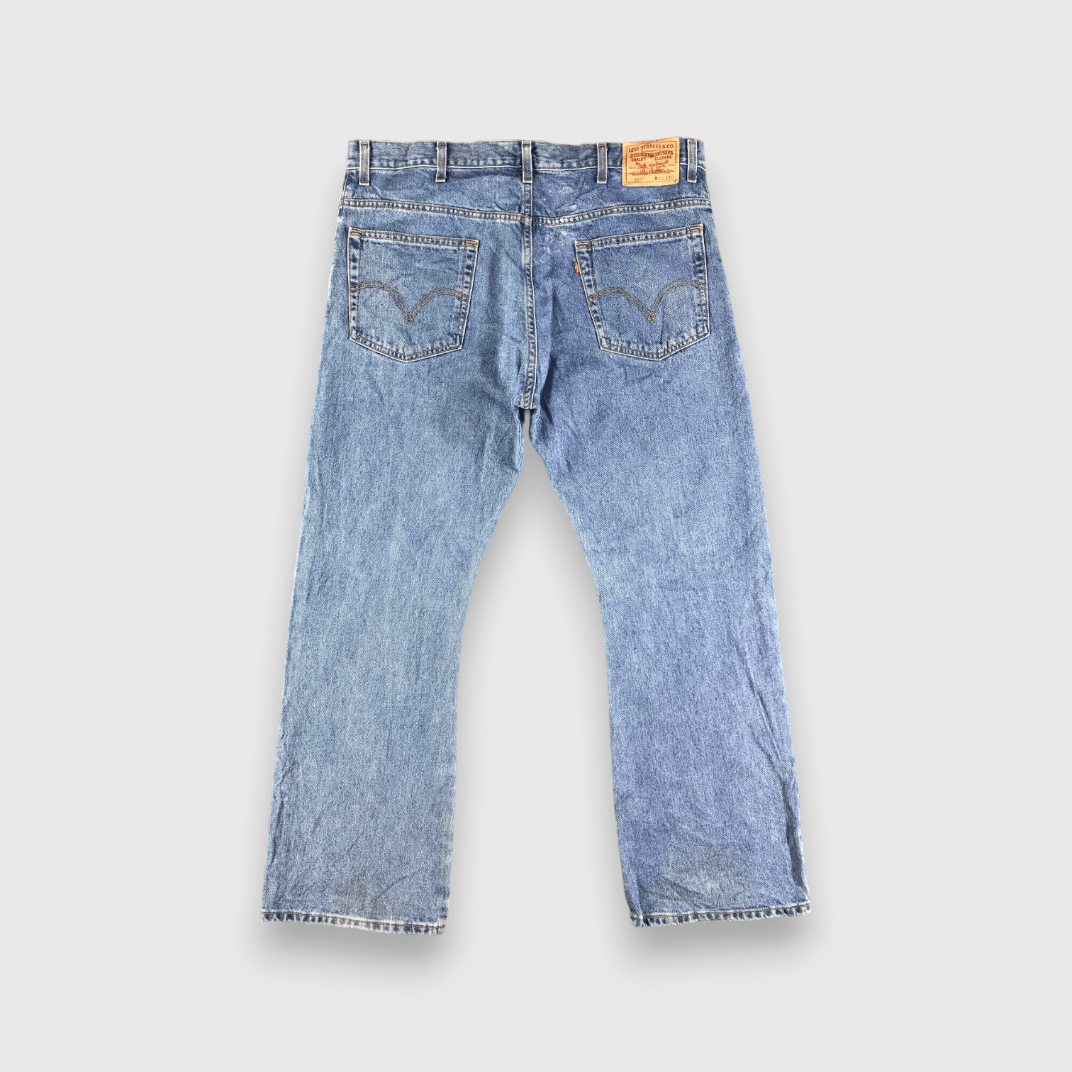 Levi's Vintage Blue Wash Levis 517 Jeans-J3466 Size US 41 - 2 Thumbnail