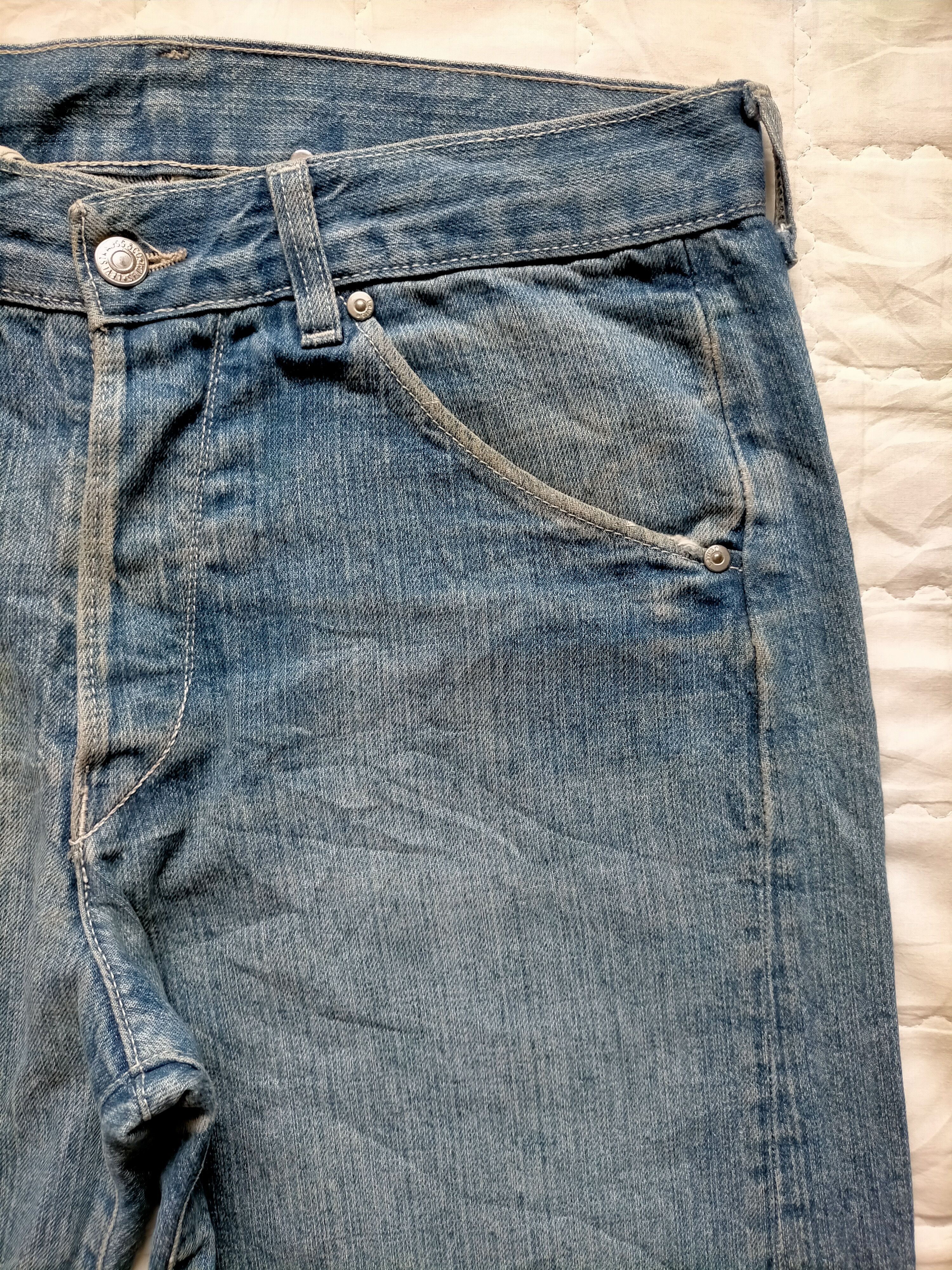 Levi's Vintage Clothing Vintage 90s Levis Engineering Denim pants Size US 33 - 5 Thumbnail