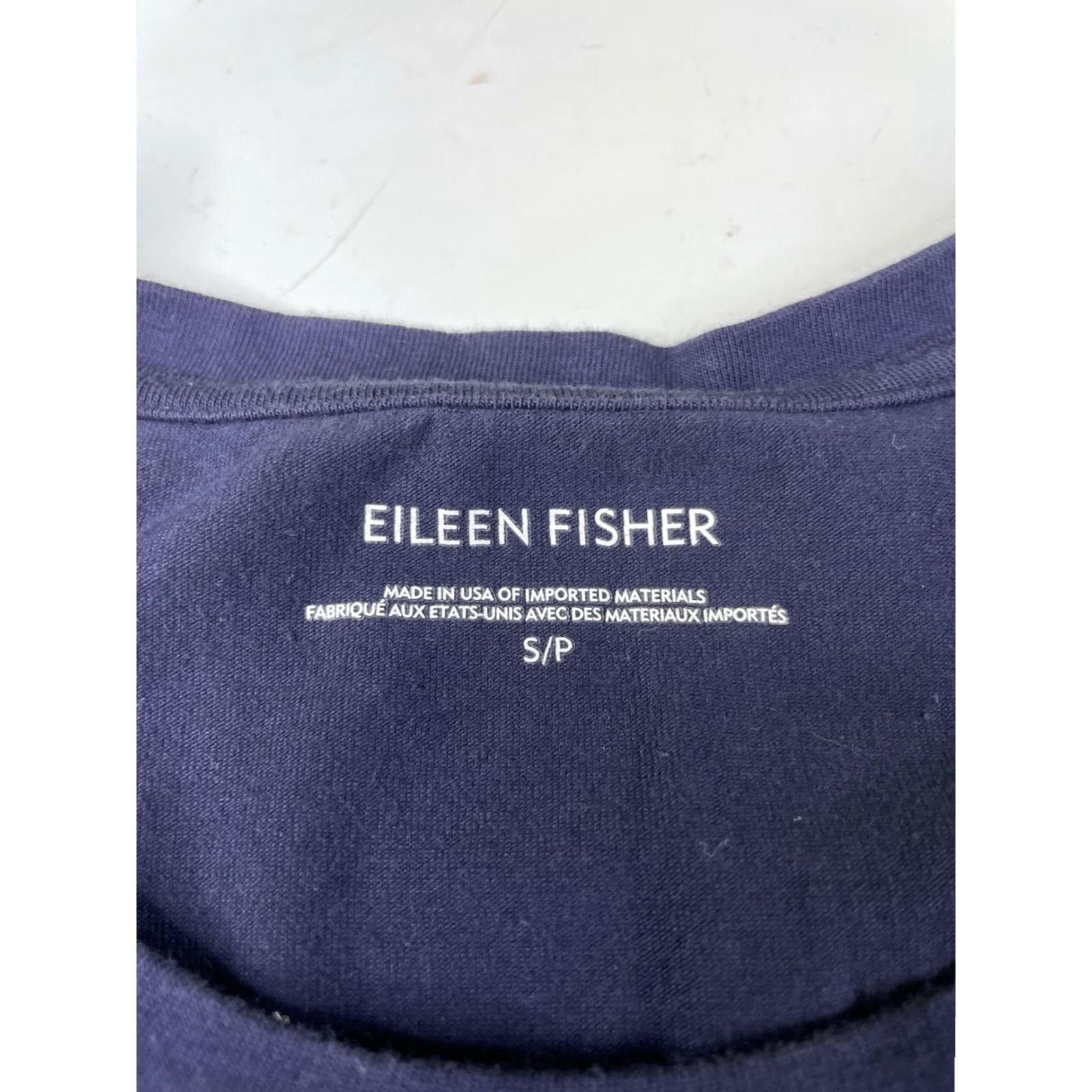 Eileen Fisher VINTAGE Eileen Fisher Womens Blue Short-Sleeve Crew-Neck T-Shirt Shift Dress Small Size S / US 4 / IT 40 - 3 Thumbnail