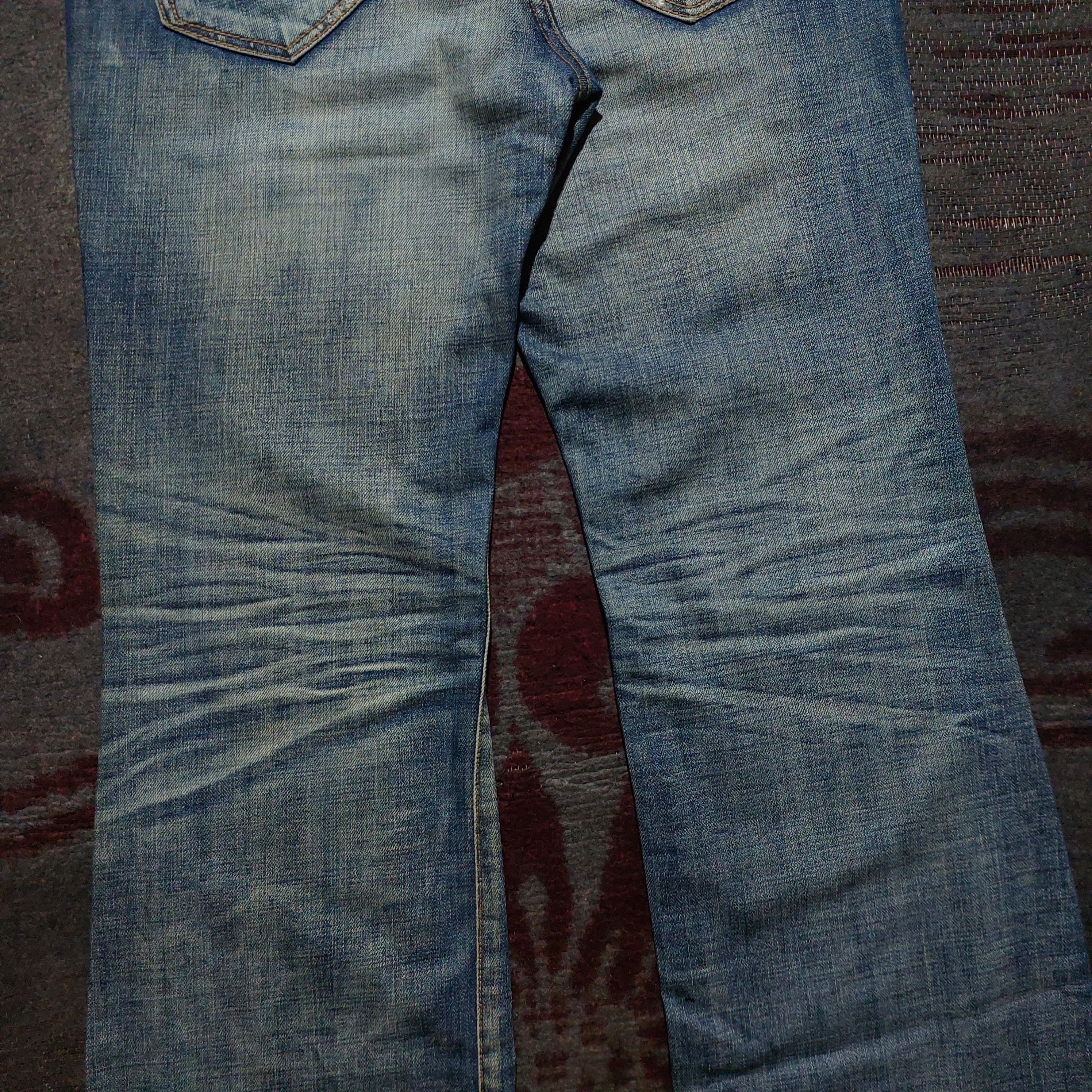 Tornado Mart Jean Mani distressed fadded blue flared jeans Size US 29 - 7 Thumbnail