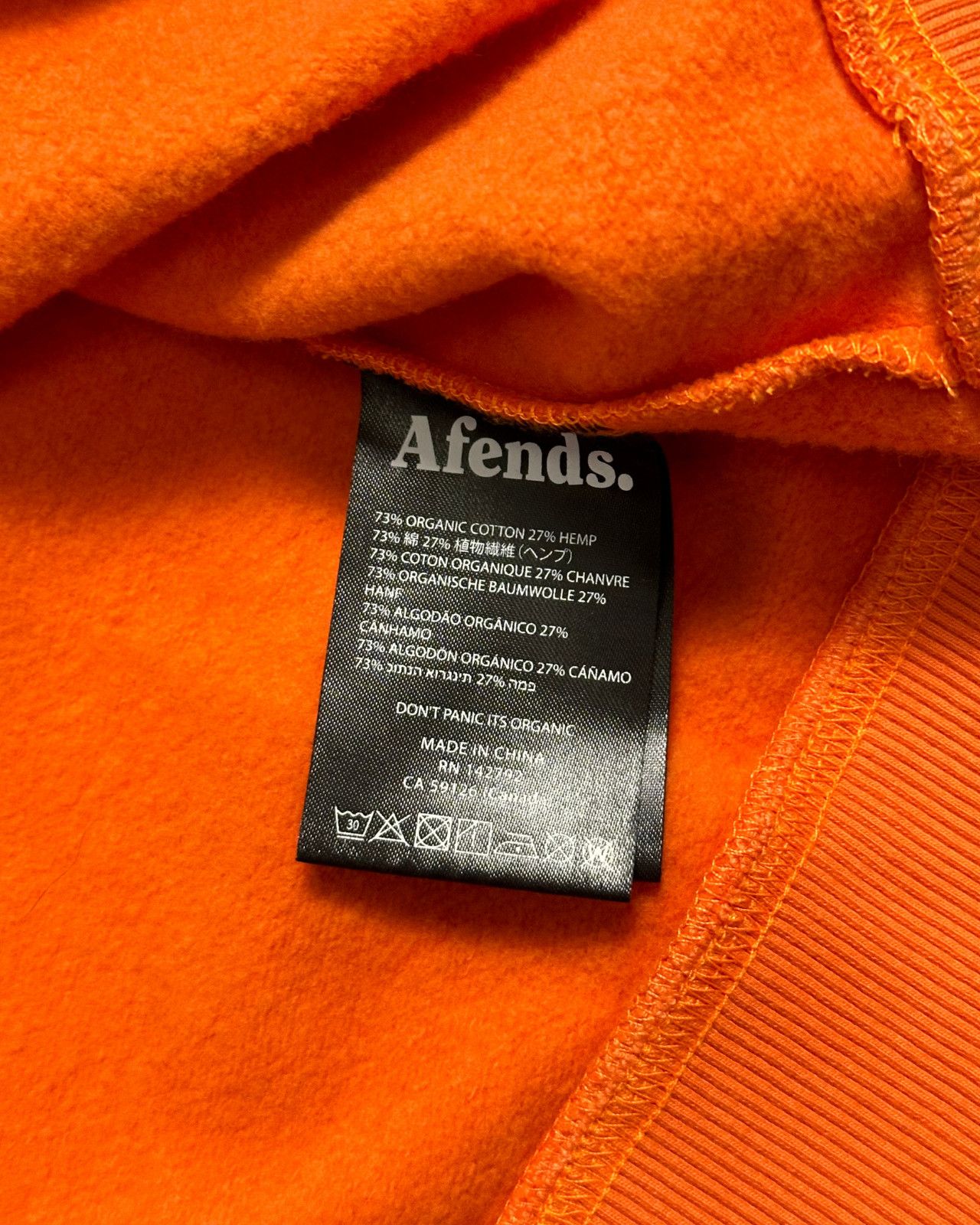 Afends NWT Afends - Sativa - Hemp Oversized Crew Neck Sweatshirt Size US M / EU 48-50 / 2 - 8 Thumbnail