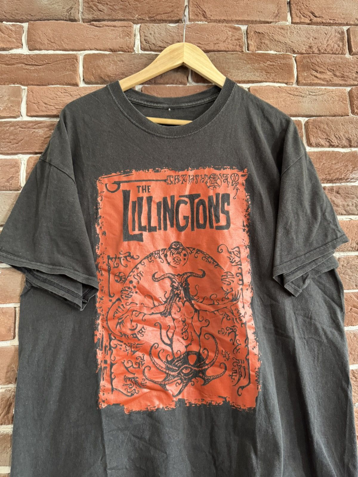 Band Tees RARE Vintage 00s The Lillingtons Punk Rock Band Y2K Tees Size US XL / EU 56 / 4 - 2 Thumbnail