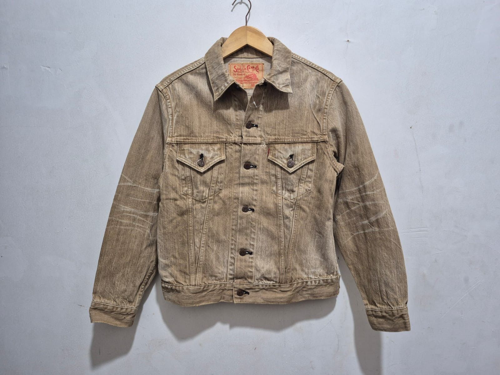 Sugar Cane Fit S to M, Sugarcane Trucker Jacket Size US M / EU 48-50 / 2 - 1 Thumbnail