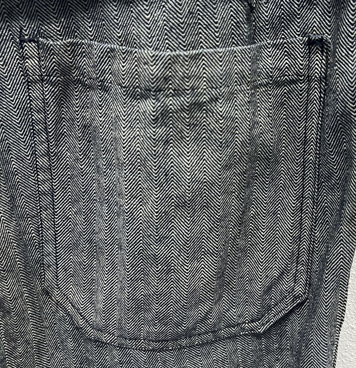 Vintage Vintage TEAGLES Herringbone Denim Coveralls Japanes Workwear Size US 39 - 9 Thumbnail