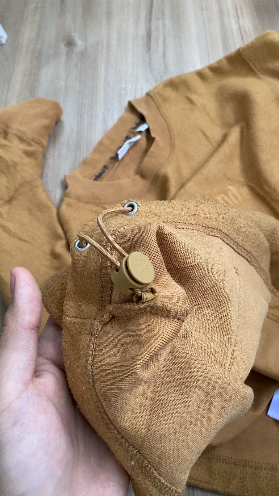 Timberland Classic Mustard Timberland Fleece Sweatshirt Size M Size US M / EU 48-50 / 2 - 6 Thumbnail