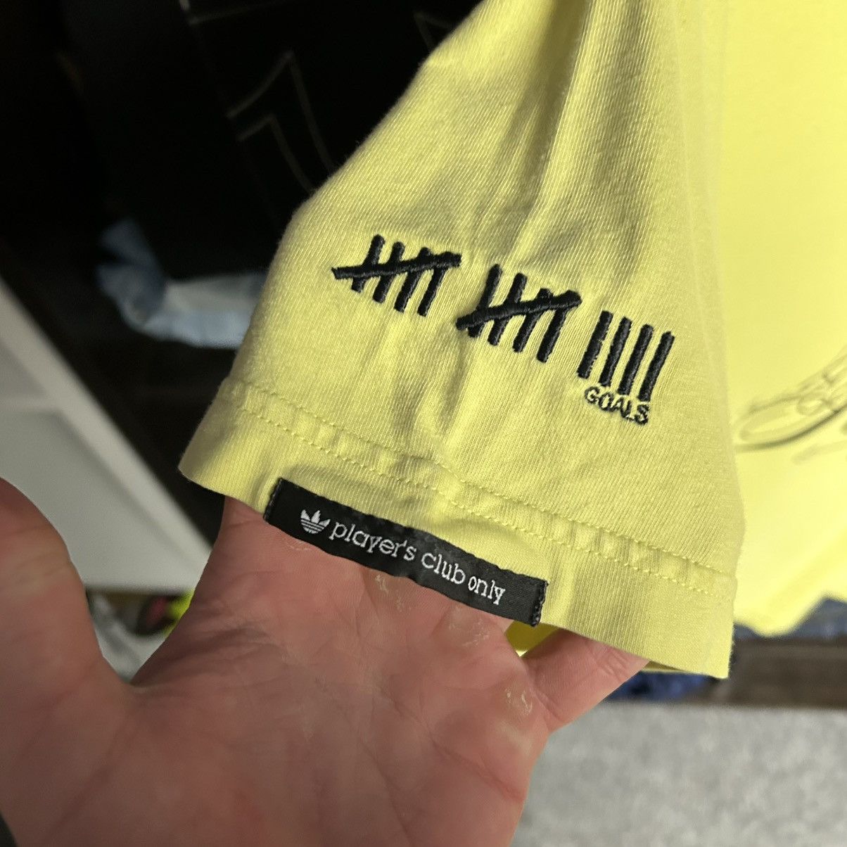 Adidas Vintage Adidas Miiller player big logo 90’s streetwear tee Size US M / EU 48-50 / 2 - 4 Thumbnail