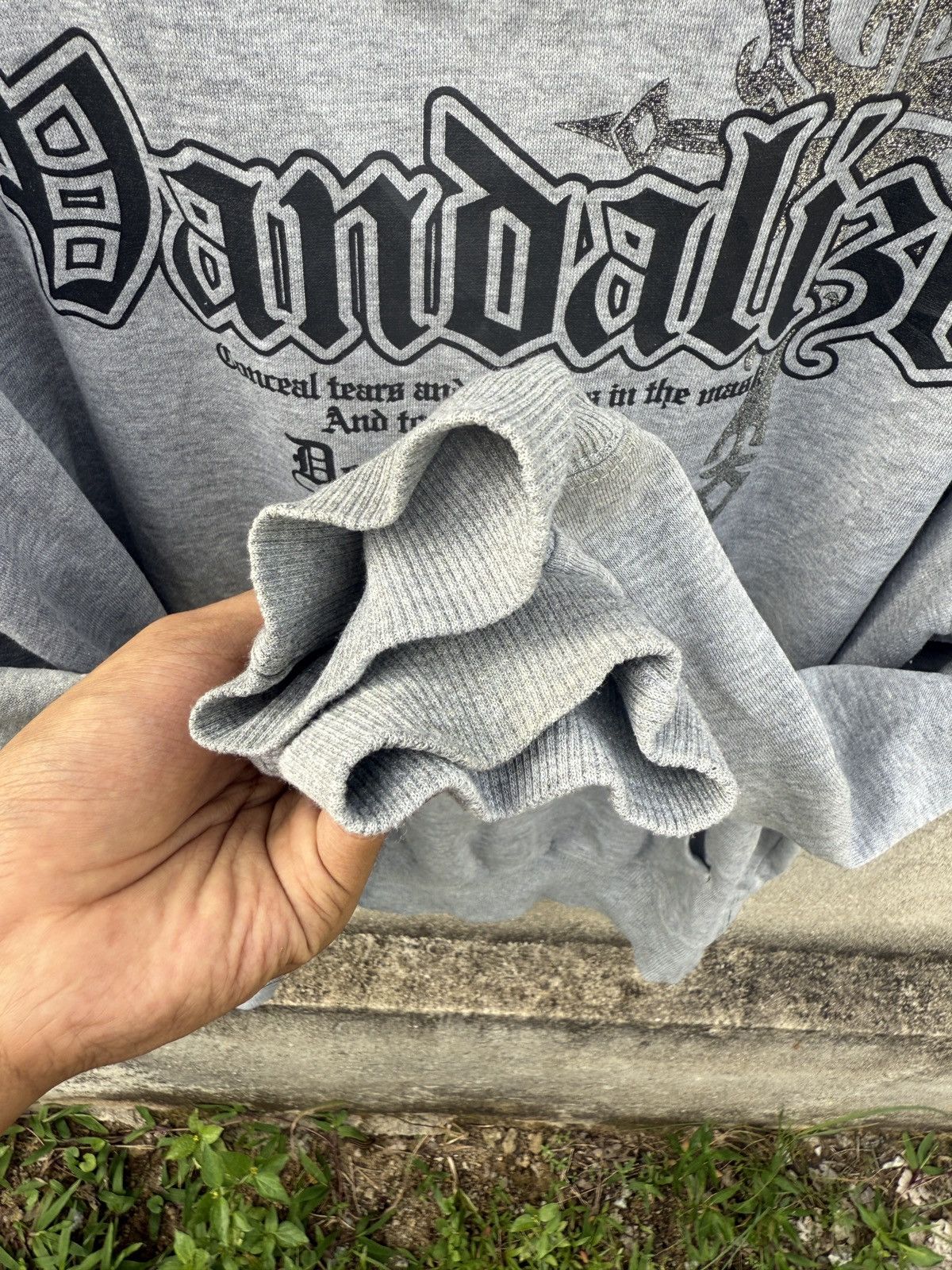 If Six Was Nine Vandalize “Dragon Heart” Gothic Graphic Hoodie Size US L / EU 52-54 / 3 - 8 Thumbnail