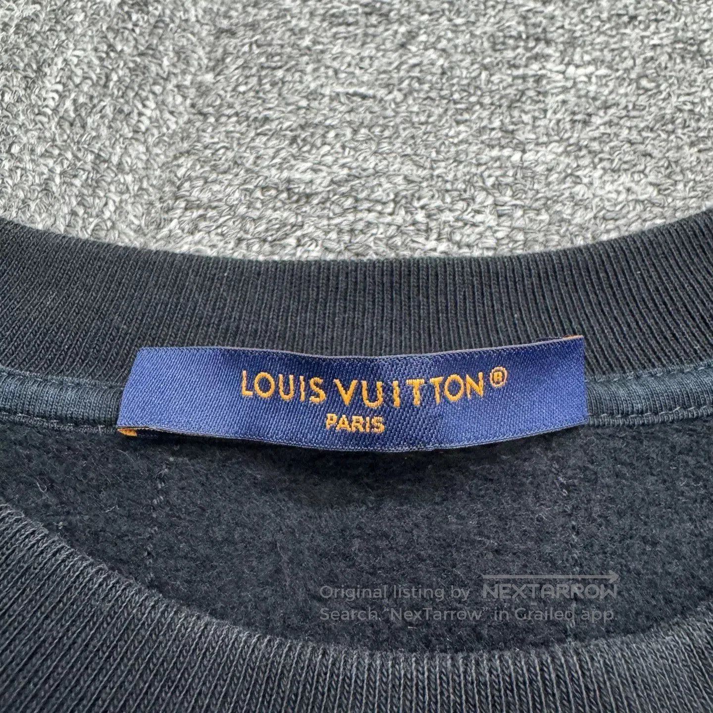 Louis Vuitton louis vuitton monogram sweatshirt in dark color. Size US L / EU 52-54 / 3 - 3 Thumbnail