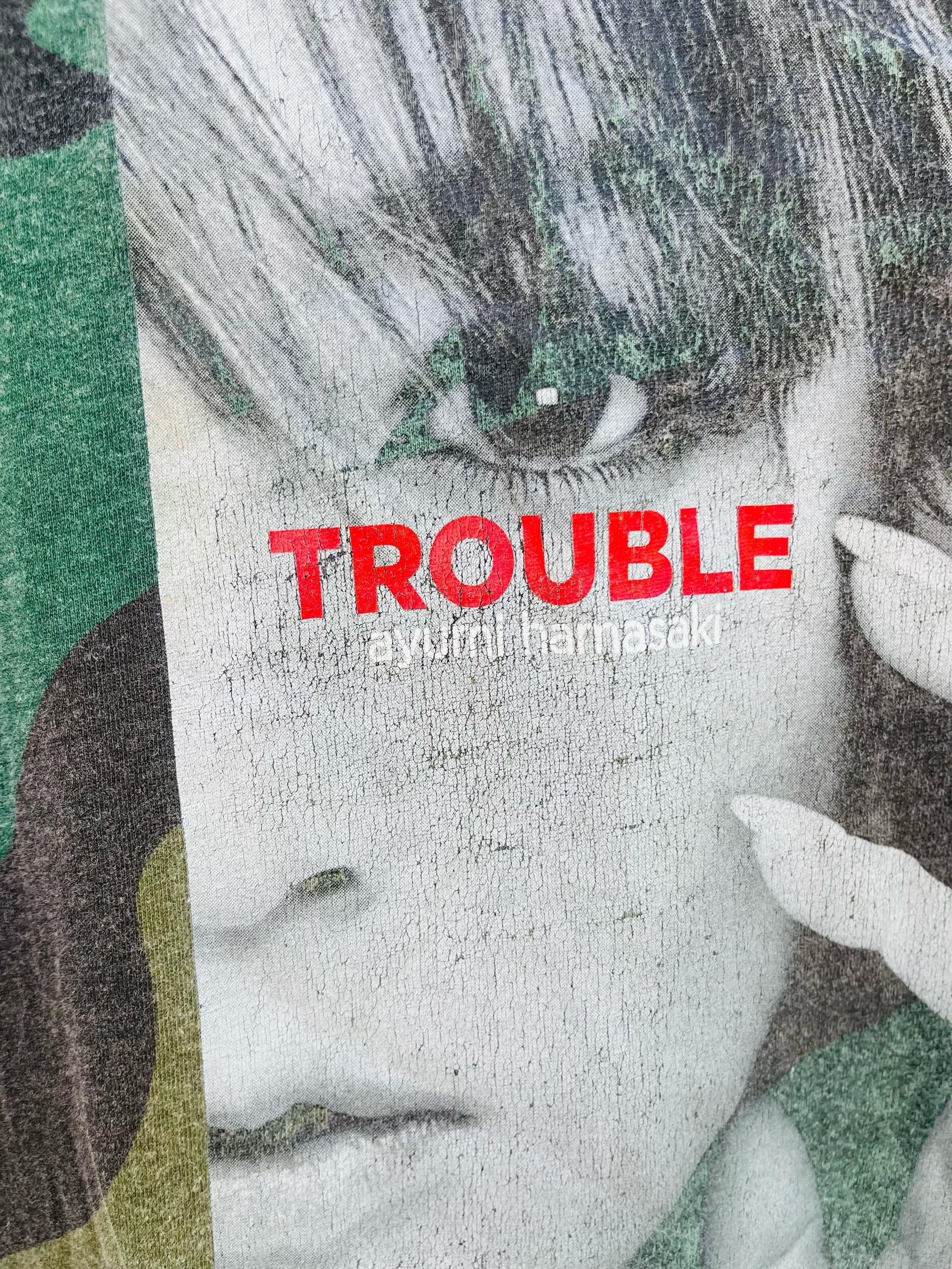 Band Tees × Vintage Vintage Ayumi Hamasaki Truoble Live Tour 2018 Shirt Size US XL / EU 56 / 4 - 6 Thumbnail