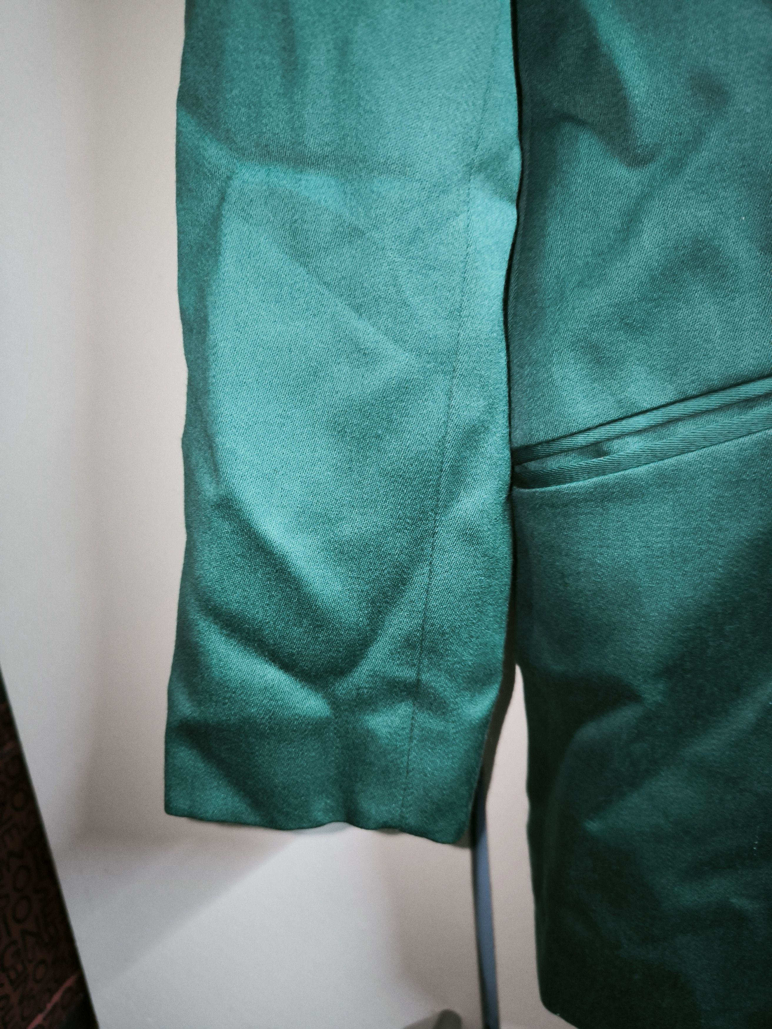 Designer × Katharine Hamnett London × Vintage Wool Curpa Green Size M / US 6-8 / IT 42-44 - 10 Thumbnail