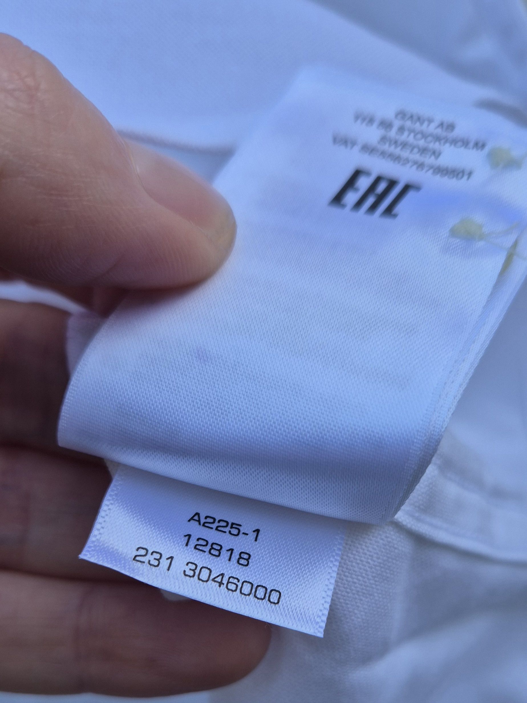 Gant Gant Size XXL Mens Oxford Shirt embroidered logo apr6 Size US L / EU 52-54 / 3 - 8 Thumbnail