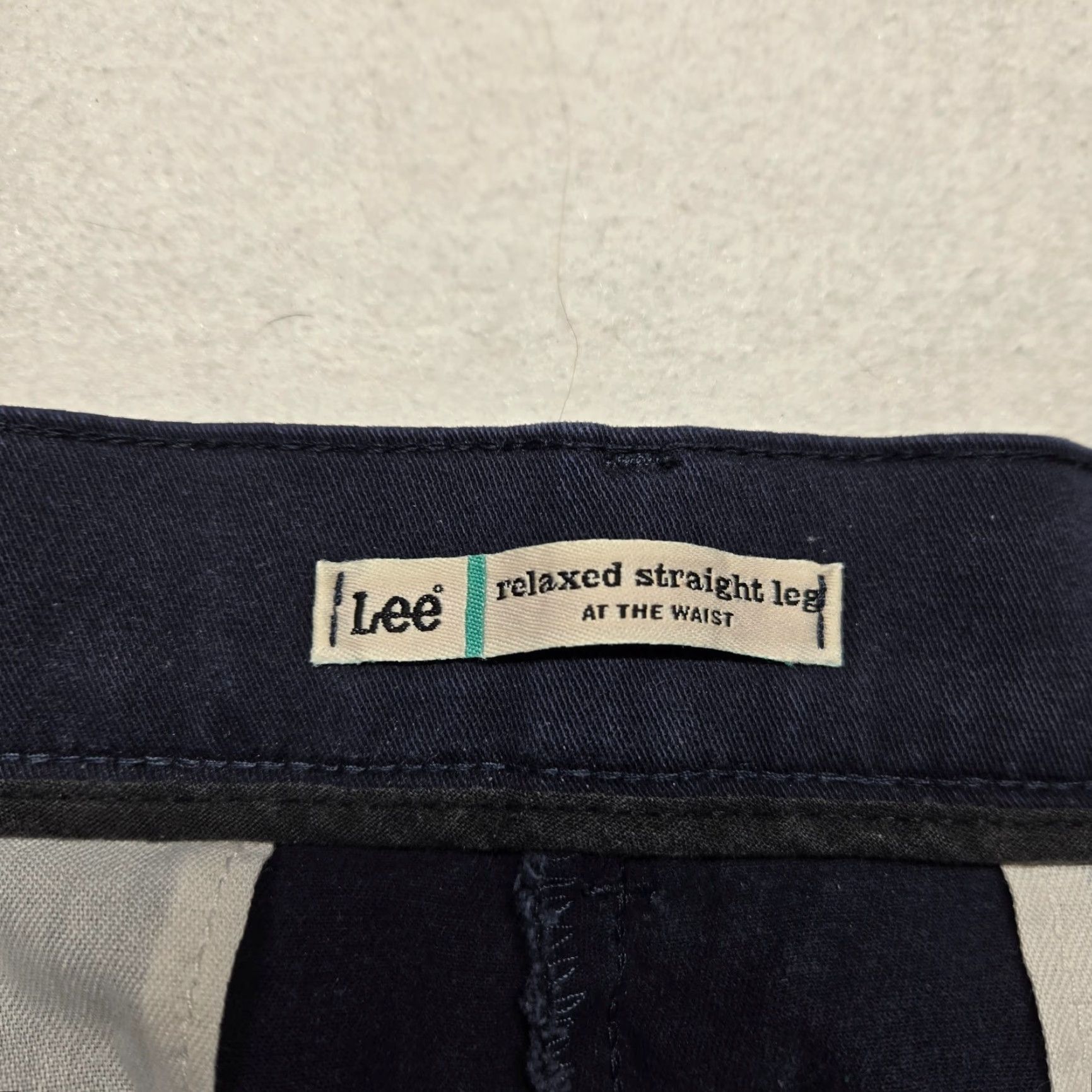 Lee Lee Pants Dress Pants Women 14P Black Mid Rise Straight Petite Easy Care Pockets Mens? Size 36" / US 14 / IT 50 - 3 Thumbnail