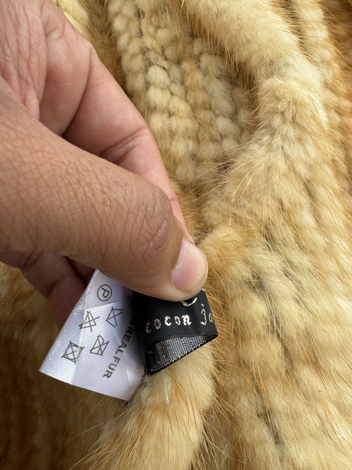Japanese Brand Real faux fur cardigan Size US S / EU 44-46 / 1 - 4 Thumbnail