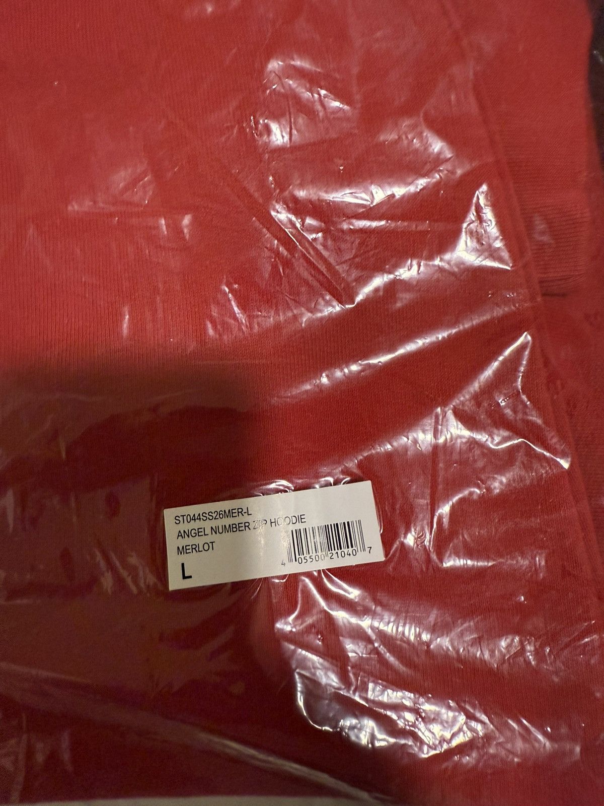 Sp5der Sp5der V2 angel number zip hoodie ‘Merlot’ Size US L / EU 52-54 / 3 - 9 Thumbnail