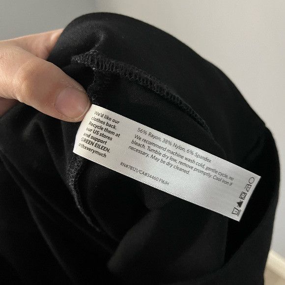 Eileen Fisher Eileen Fisher Black stretch pants size XL Size 36" / US 14 / IT 50 - 4 Thumbnail