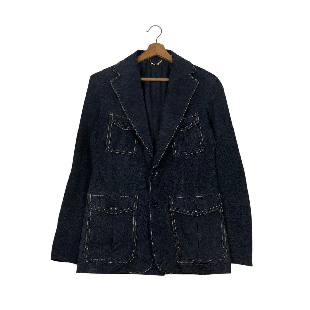 Louis Vuitton 🔥ARCHIVE PIG SKINS LEATHER CHORE JACKET LOUIS VUITTON PARIS Size US M / EU 48-50 / 2 - 3 Thumbnail