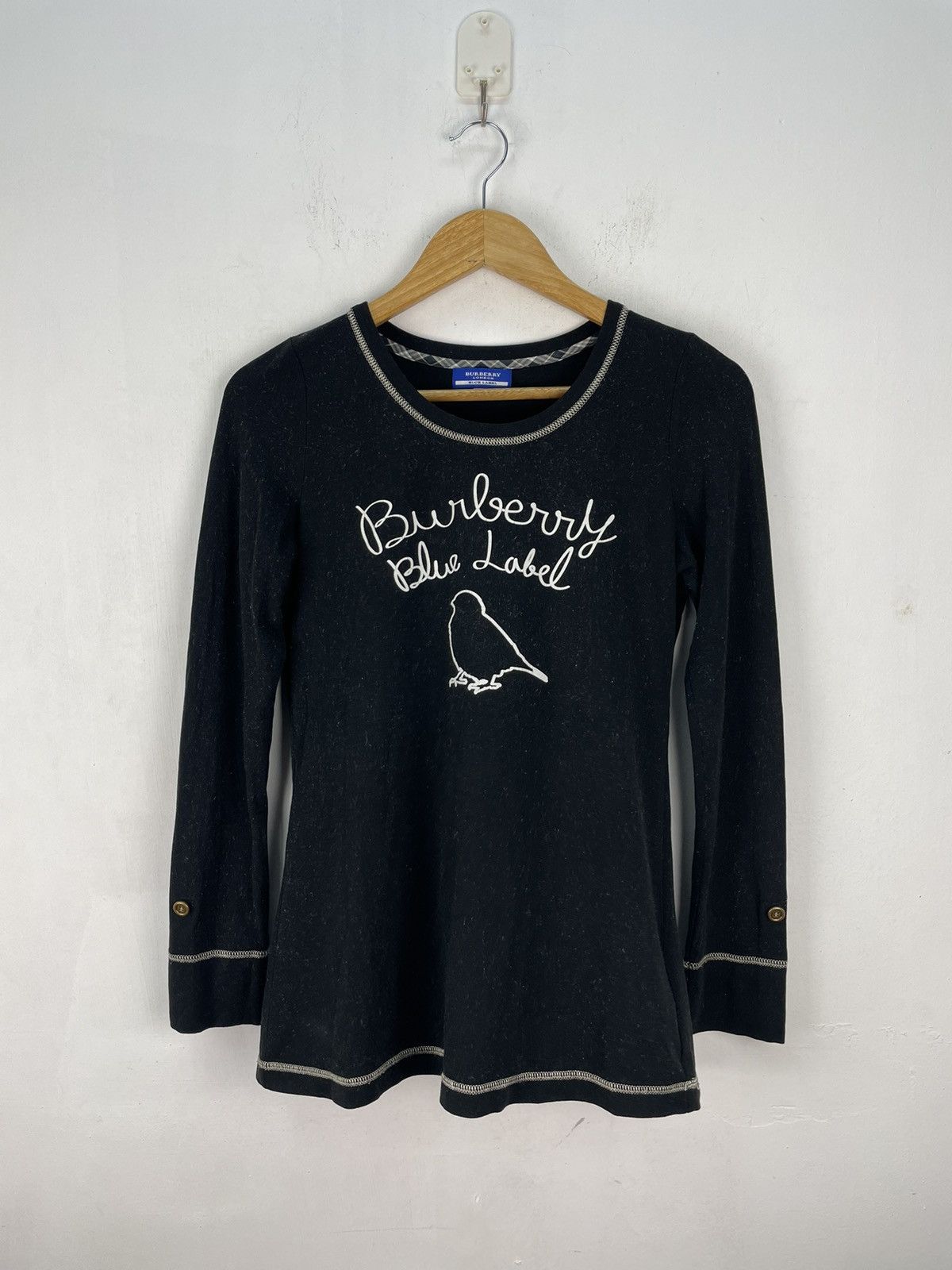 Burberry Authentic Burberry Blue Label Long Sleeve Shirt Women Size S / US 4 / IT 40 - 1 Thumbnail