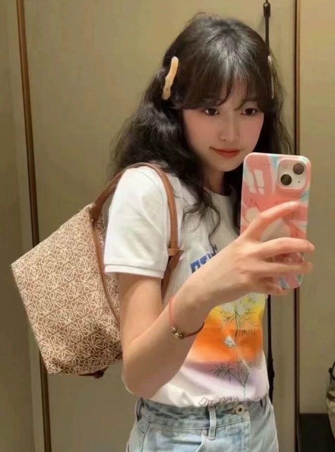 Loewe loewe Jacquard cloth hand-held one-shoulder underarm bag 25 Size ONE SIZE - 1 Preview