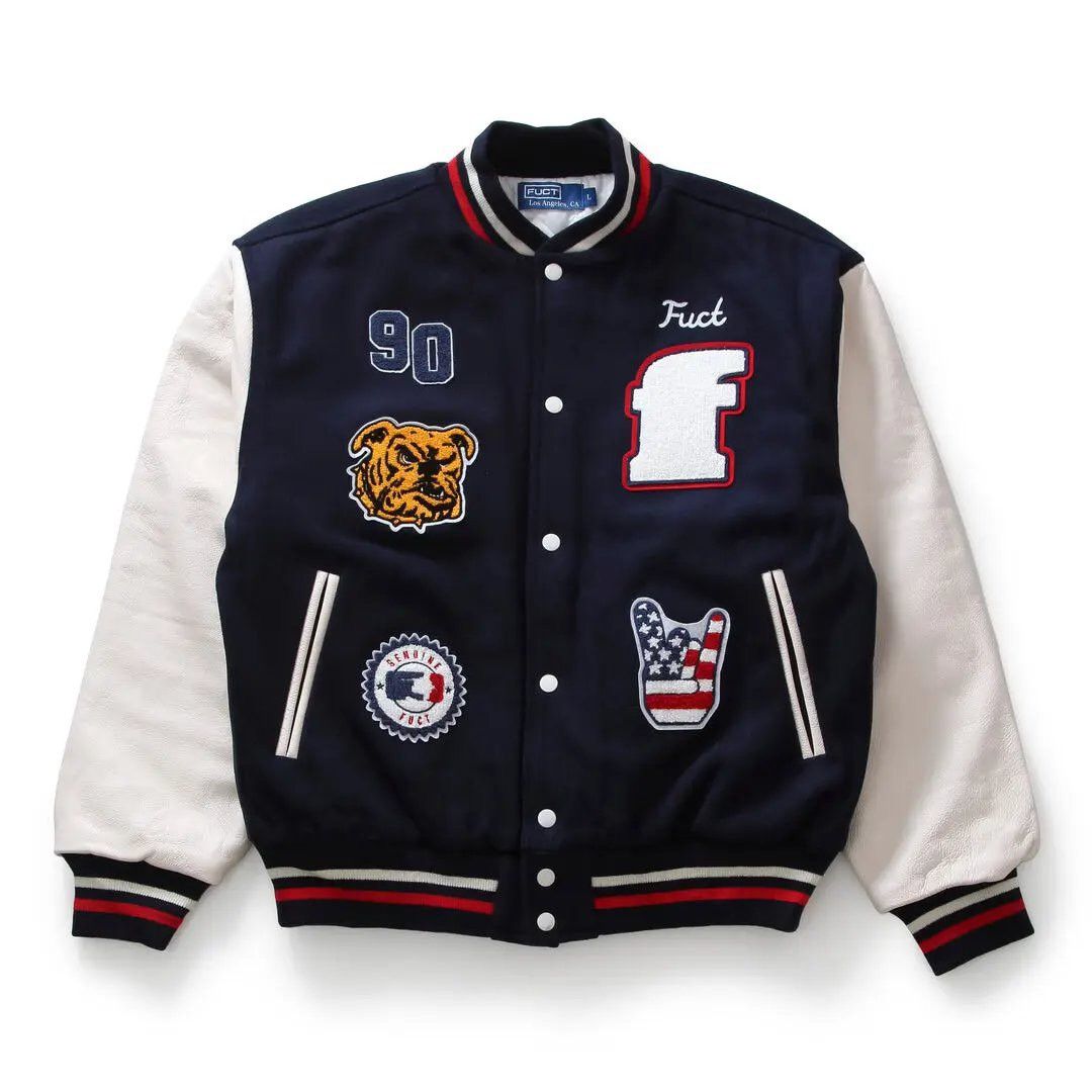 FUCT Fuct Letterman Varsity Jacket (2023) Size US L / EU 52-54 / 3 - 1 Thumbnail