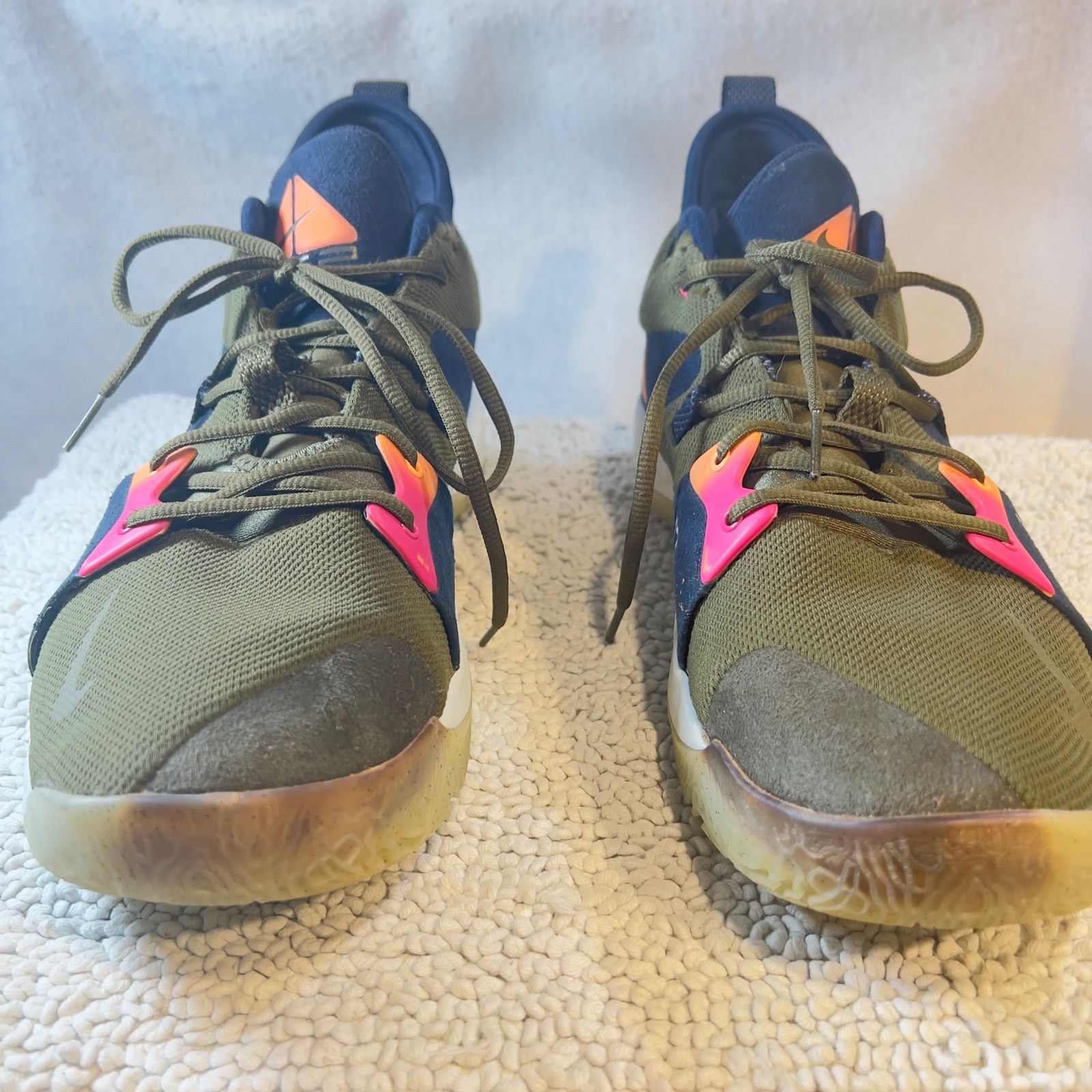 Nike Nike PG 2 Paul George 2 ACG Olive Canvas Sz13 AJ2039 300 Size US 13 / EU 46 - 7 Thumbnail